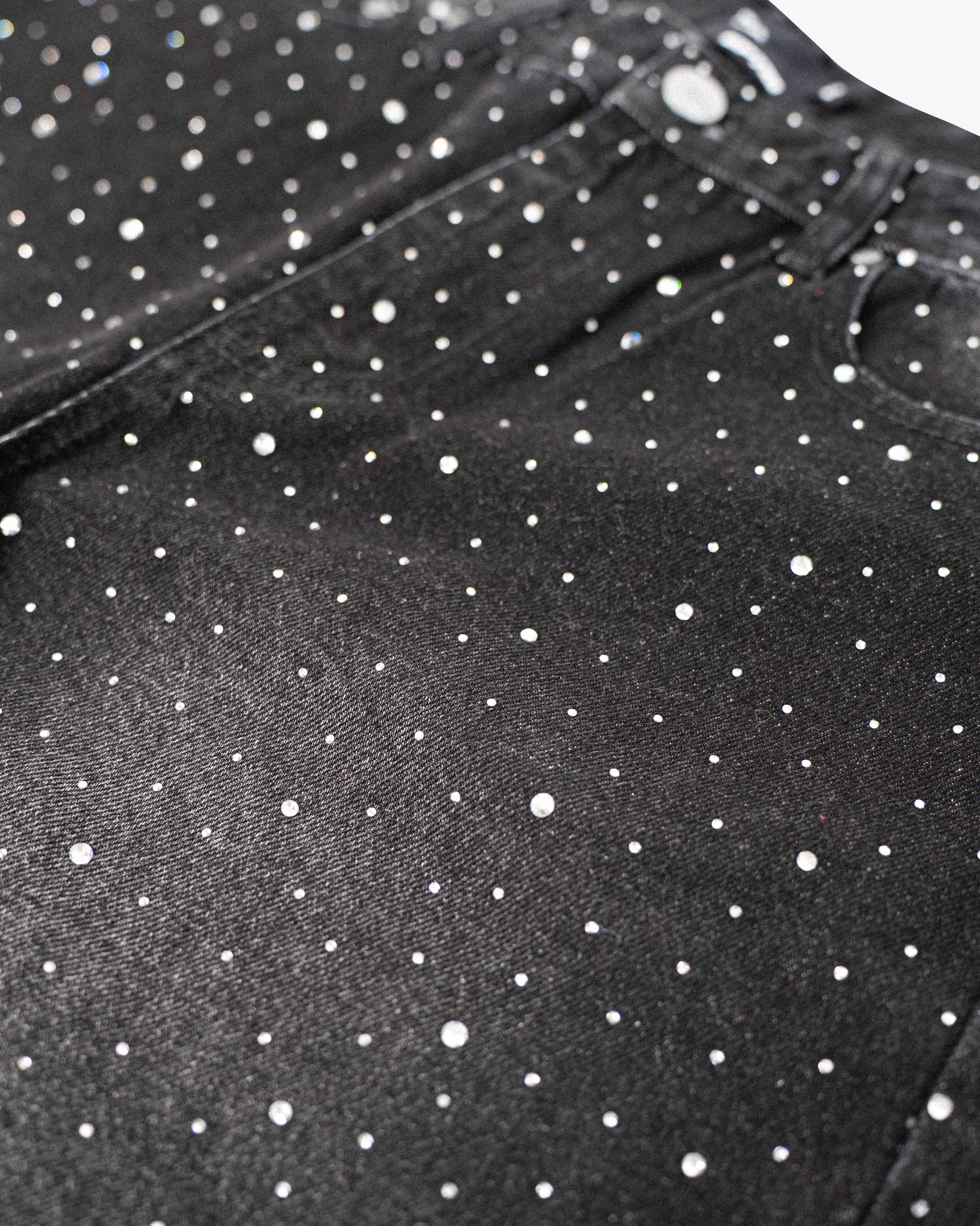 Shine On – The Crystal Denim Shorts