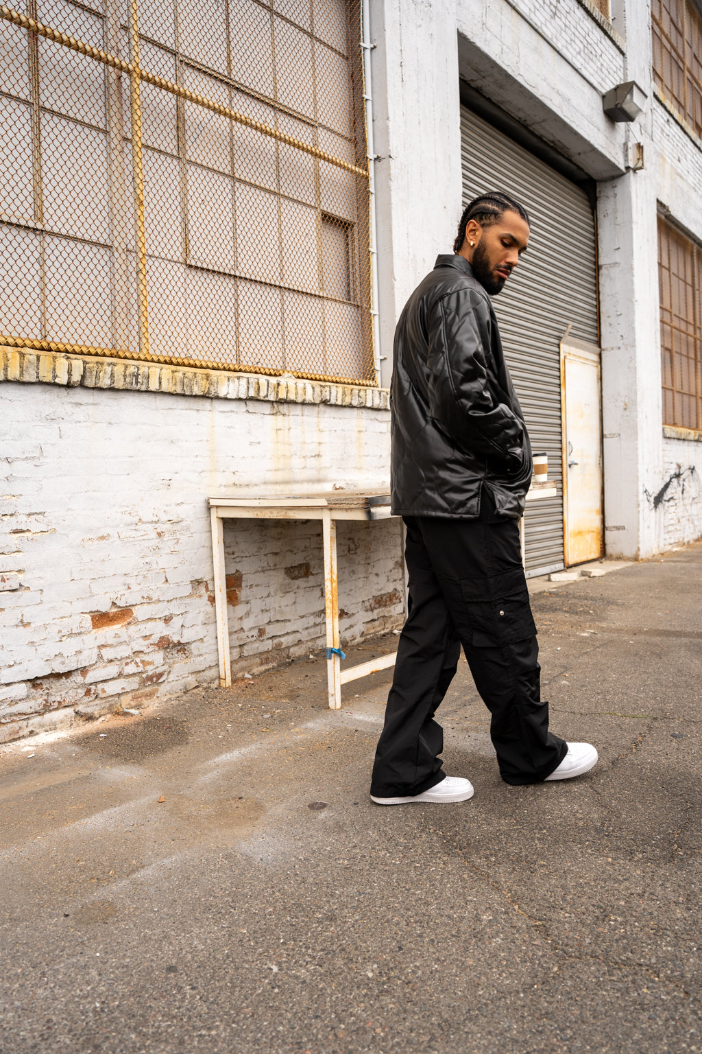 EPTM Orion Puffer Shirt - Black