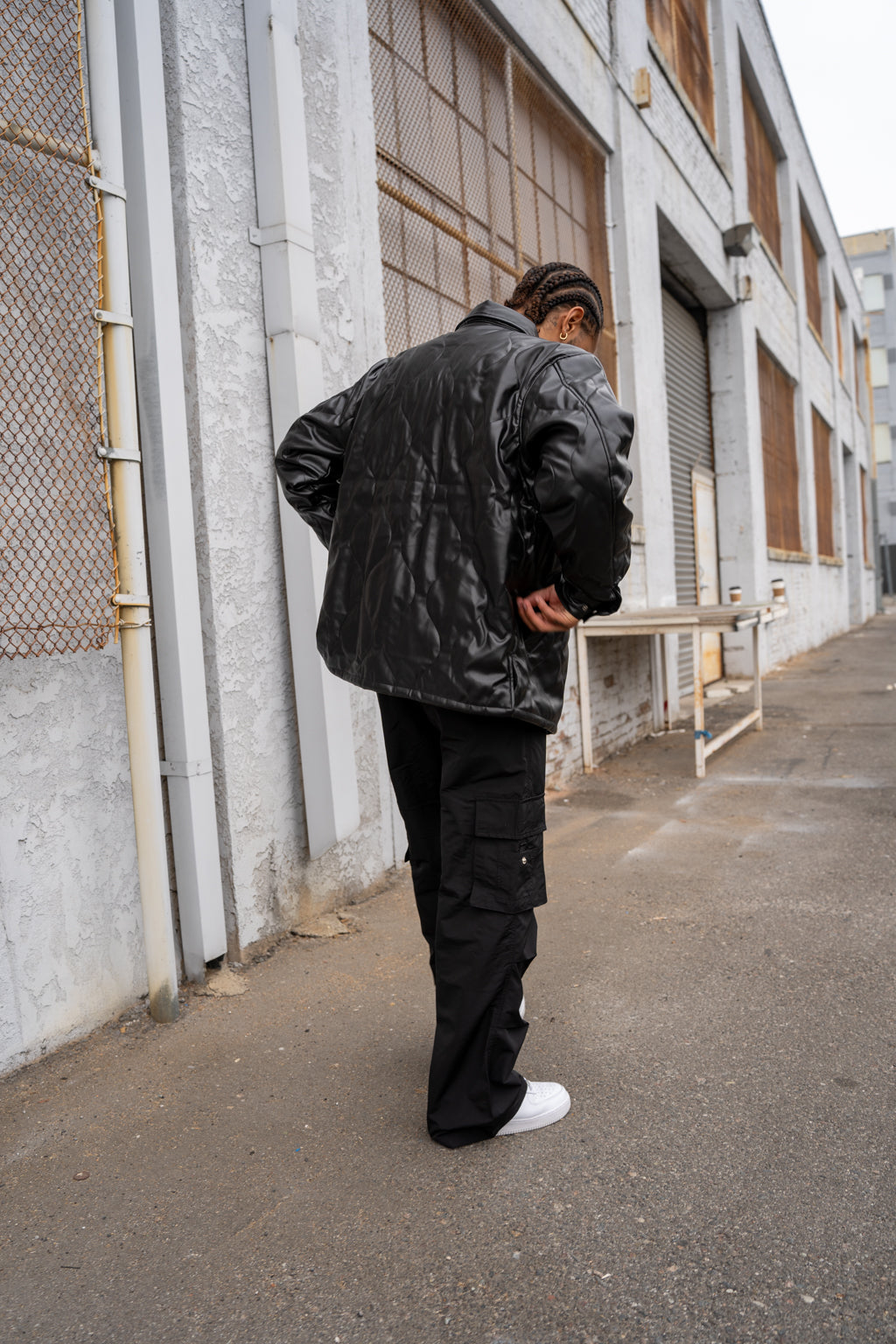 EPTM Orion Puffer Shirt - Black