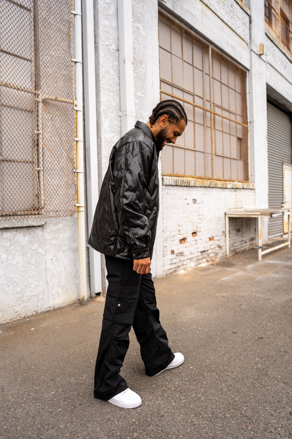 EPTM Orion Puffer Shirt - Black