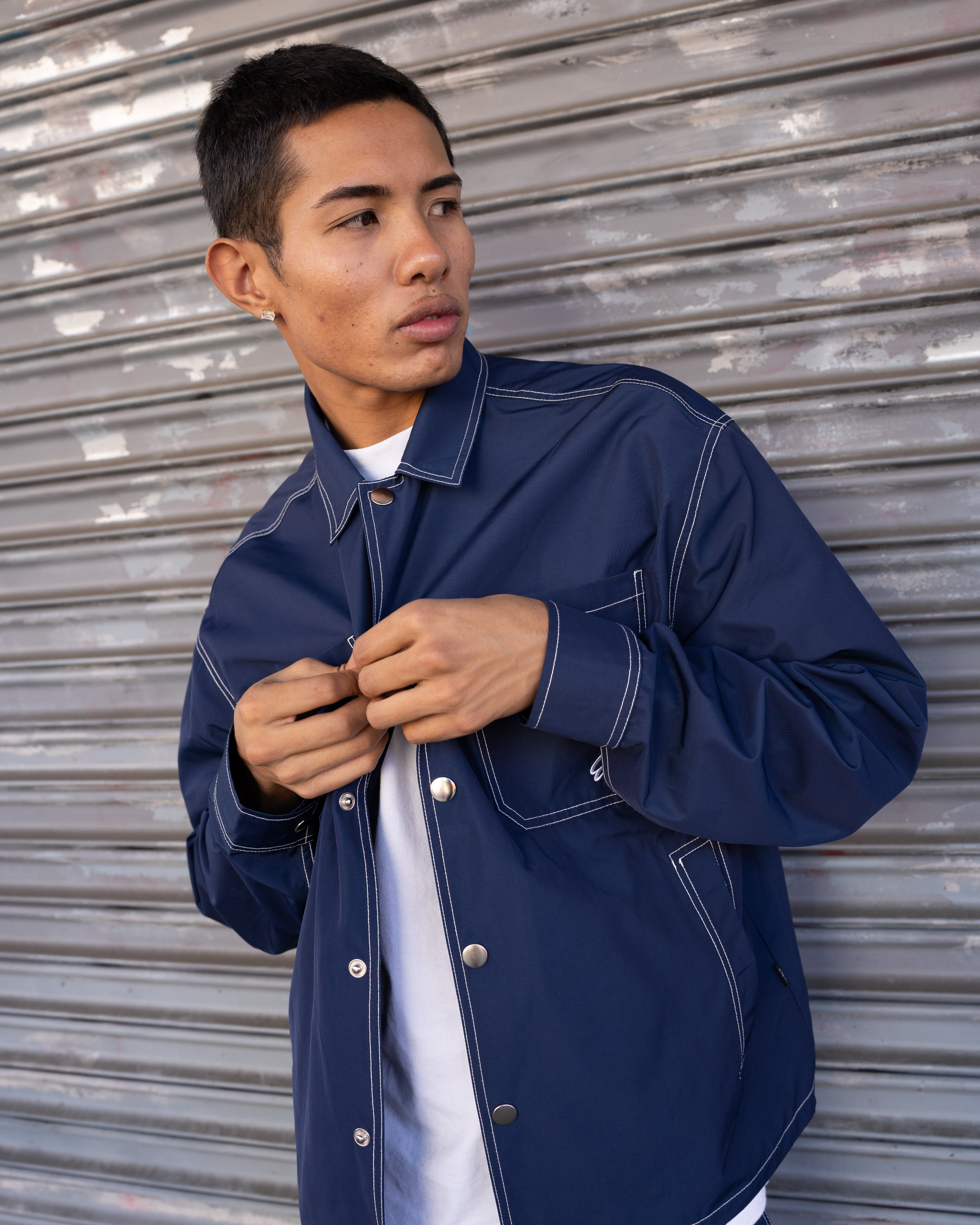 EPTM PACIFIC L/S SHIRT - NAVY