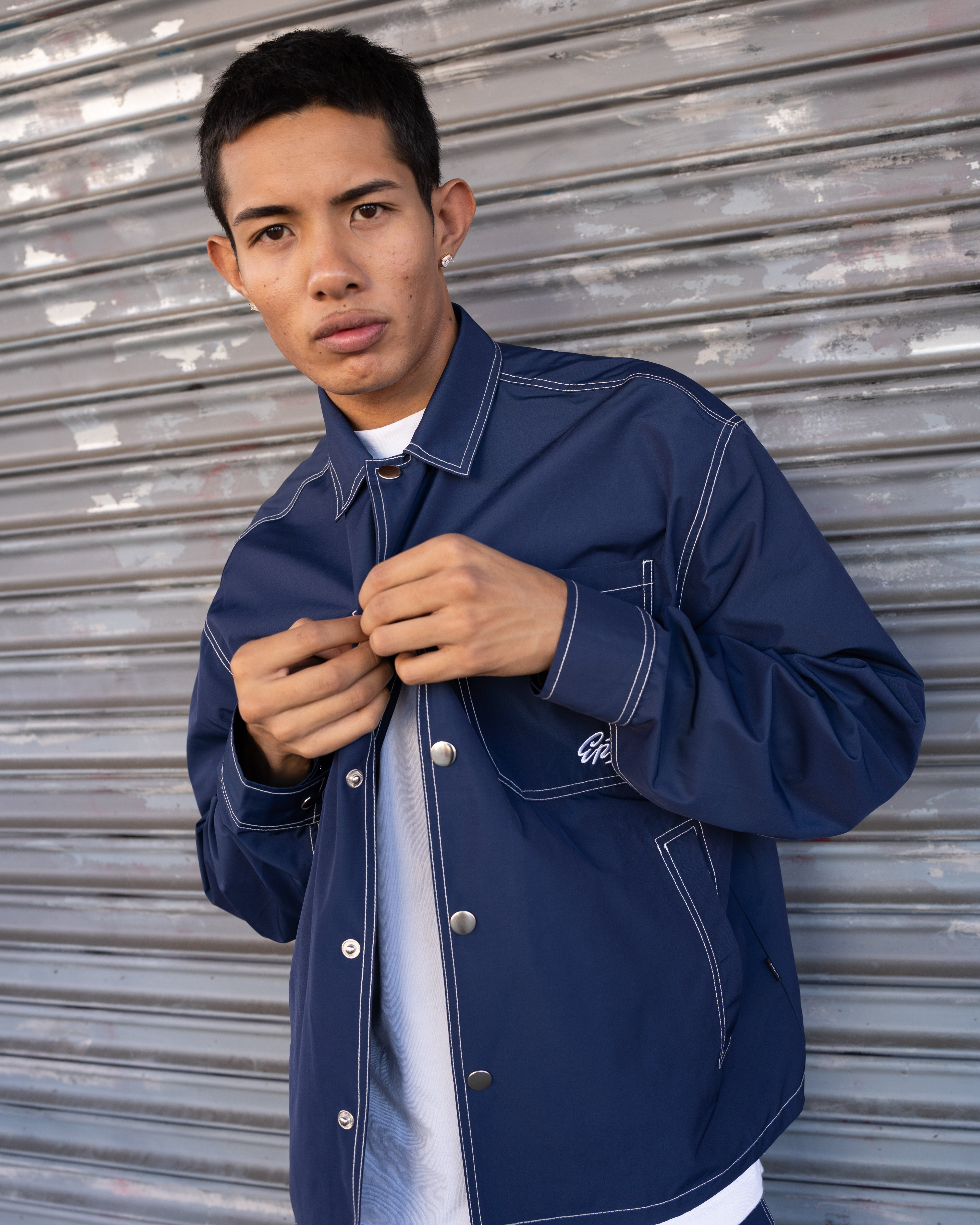 EPTM PACIFIC L/S SHIRT - NAVY