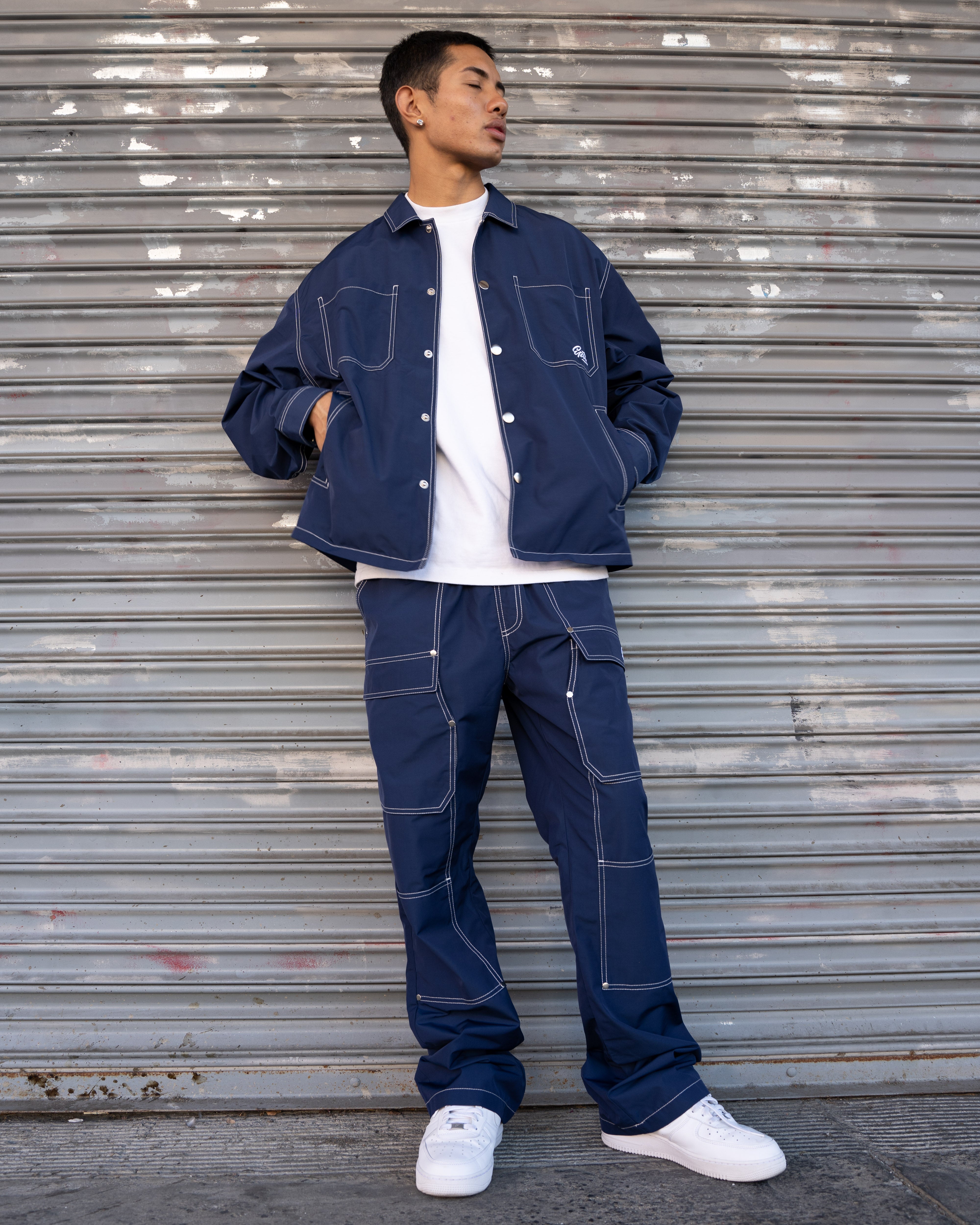 EPTM PACIFIC L/S SHIRT - NAVY