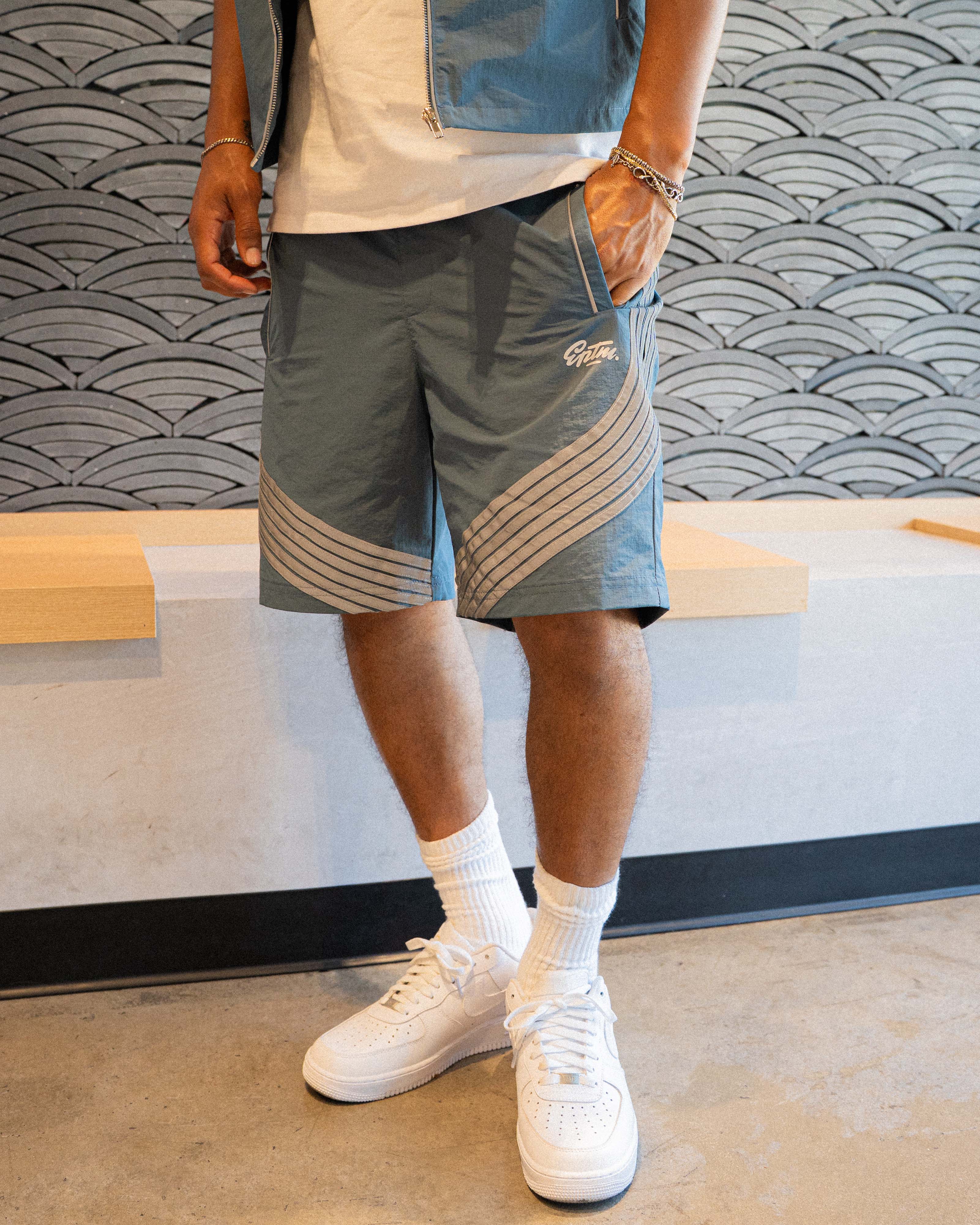 EPTM 3M Highland Shorts - Denim Blue