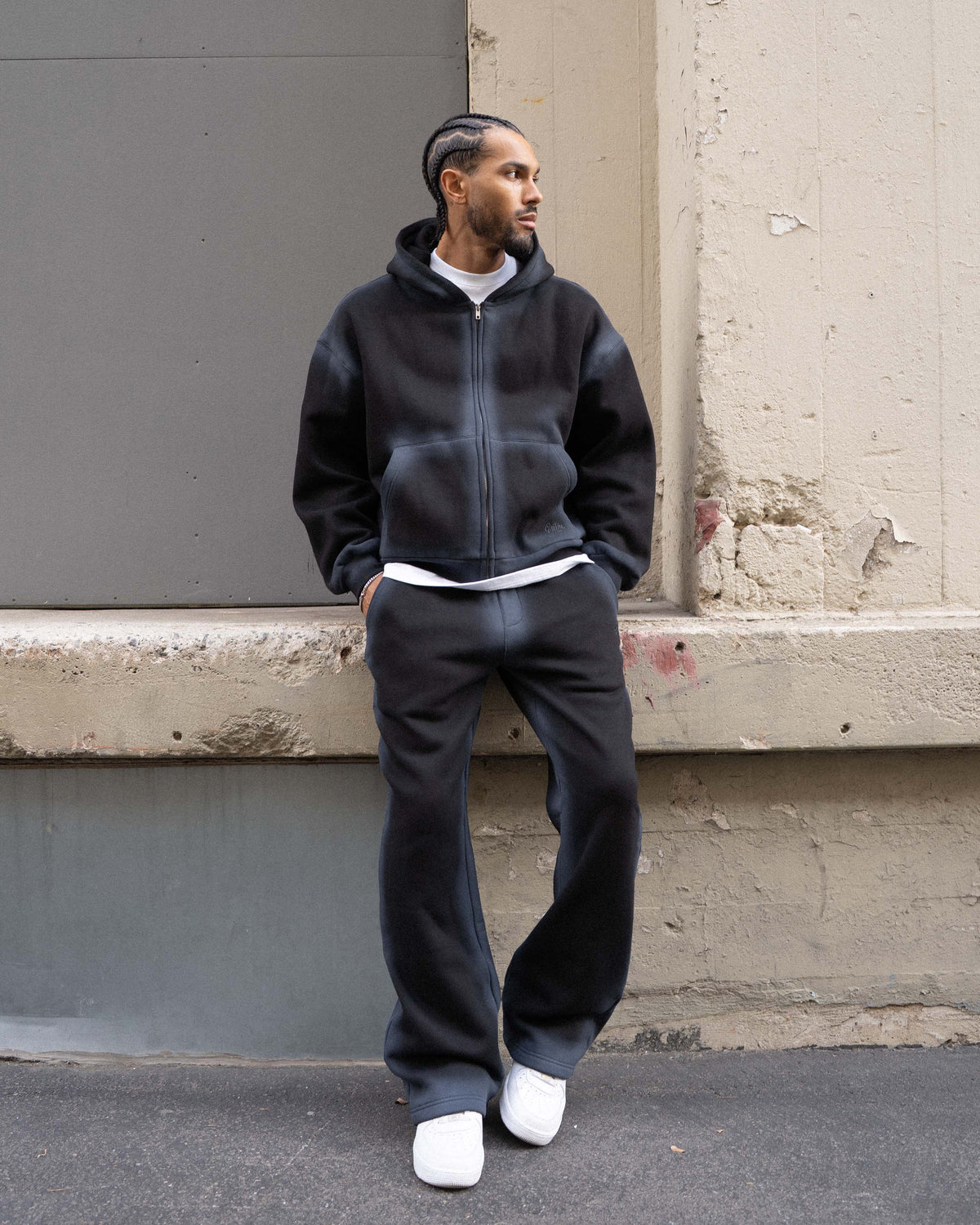 EPTM Baylor Zip Up Hoodie - Black