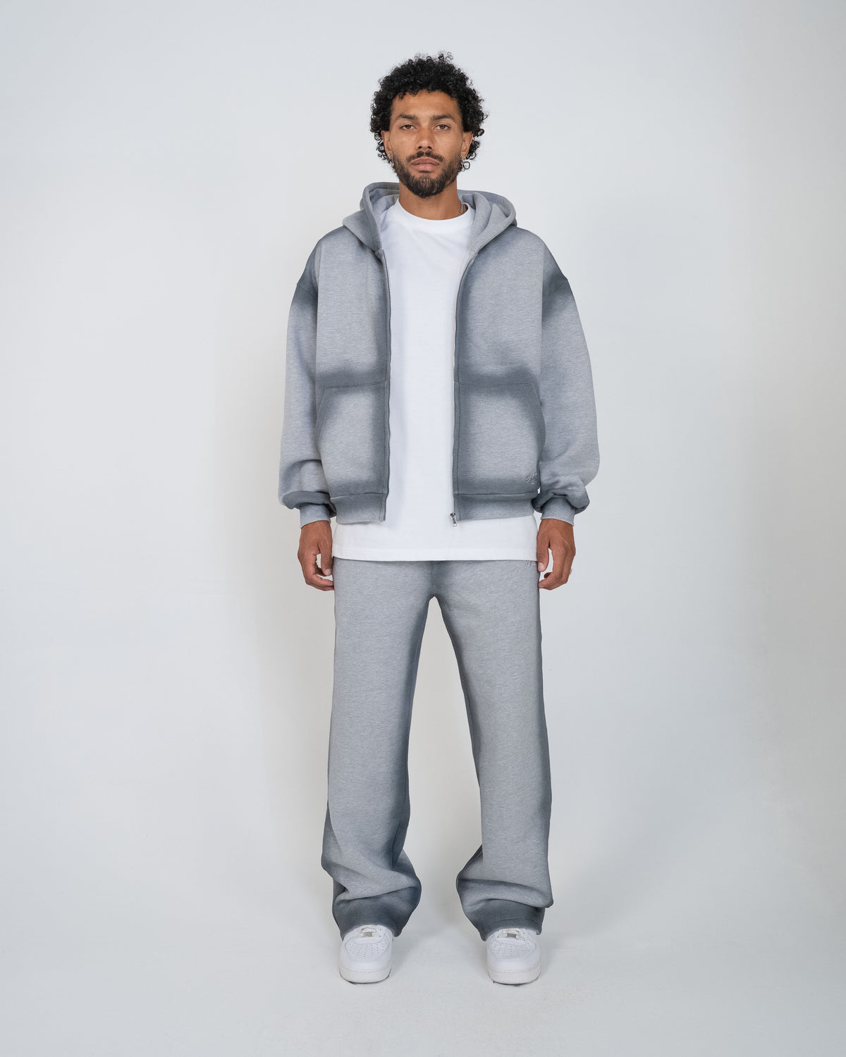 EPTM Baylor Zip Up Hoodie - Heather Grey