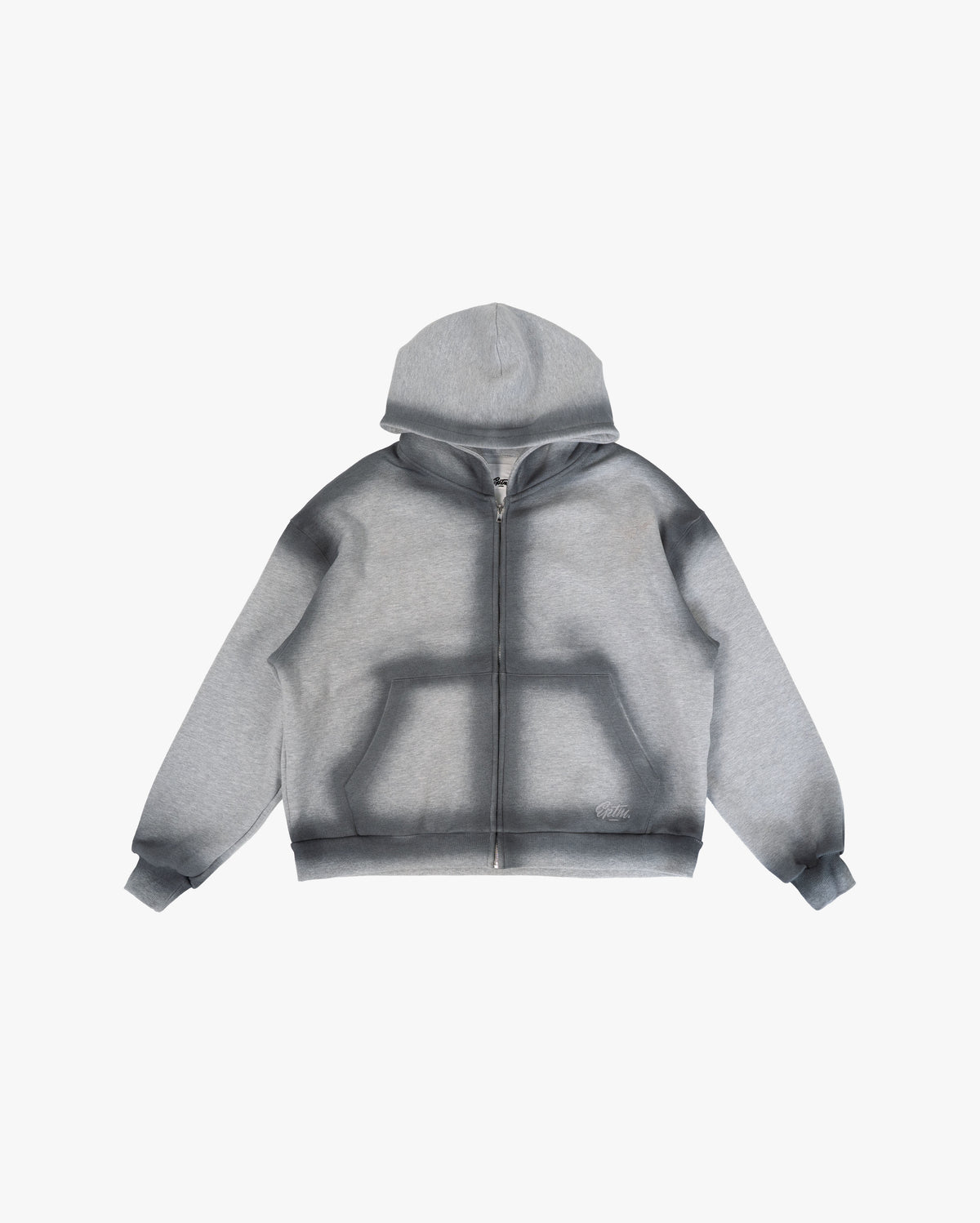 EPTM Baylor Zip Up Hoodie - Heather Grey