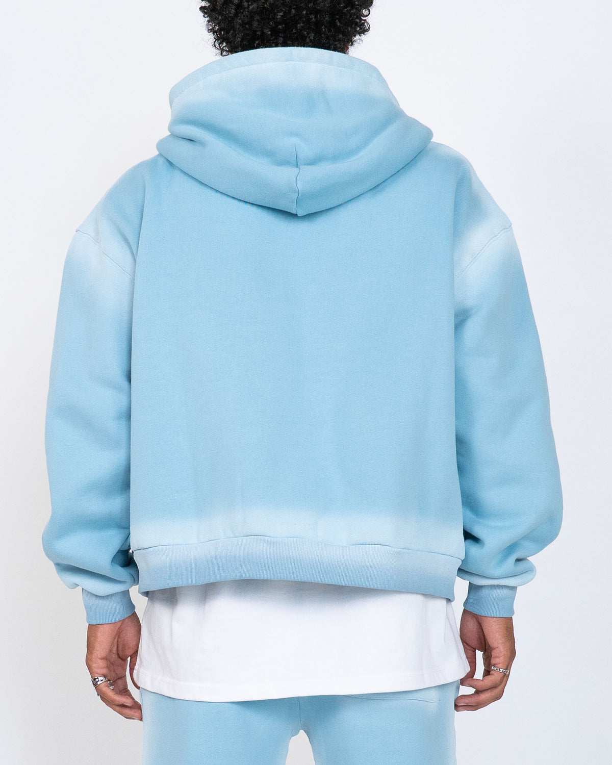 EPTM Baylor Zip Up Hoodie - Sky Blue