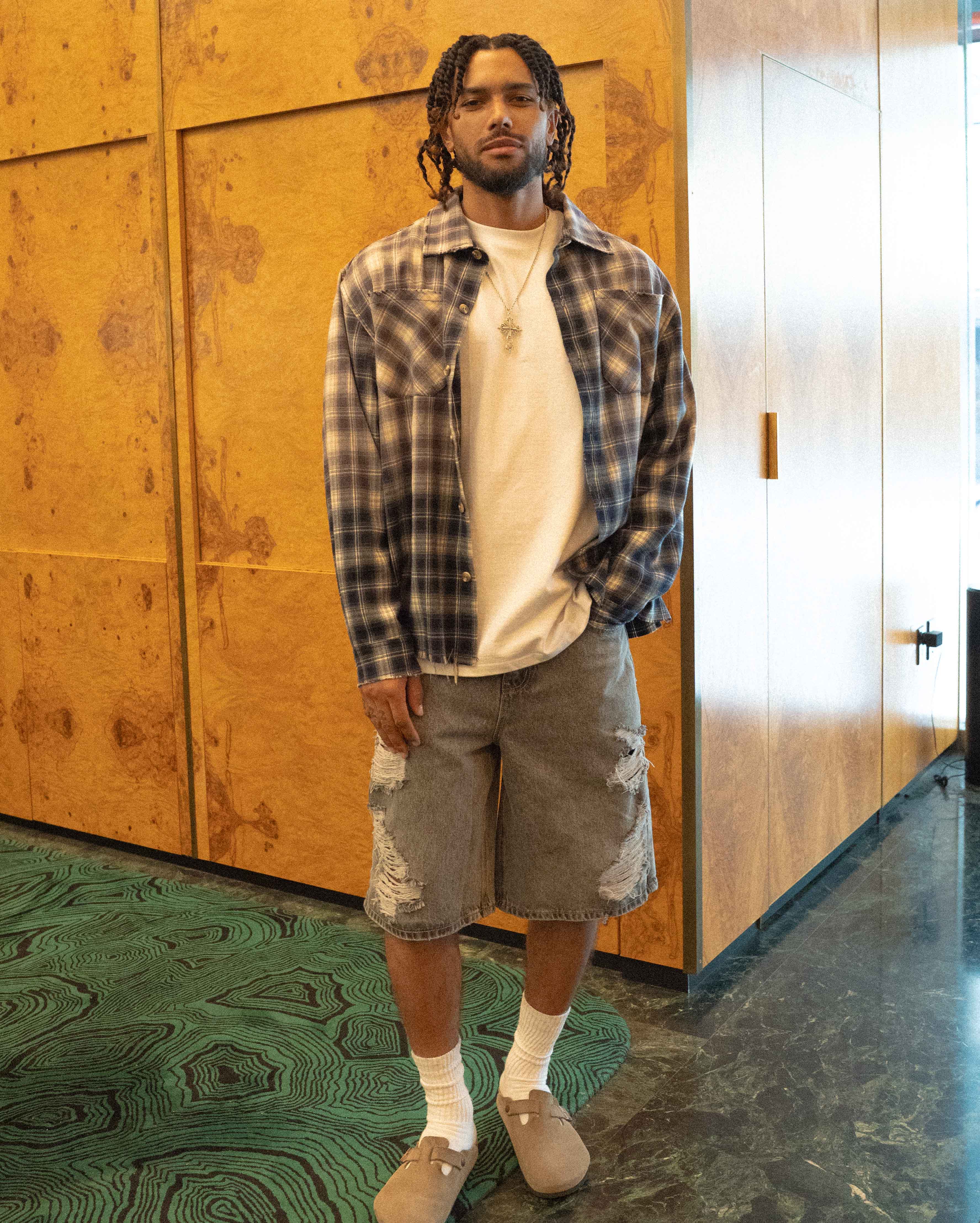 EPTM Bleached Flannels - Navy