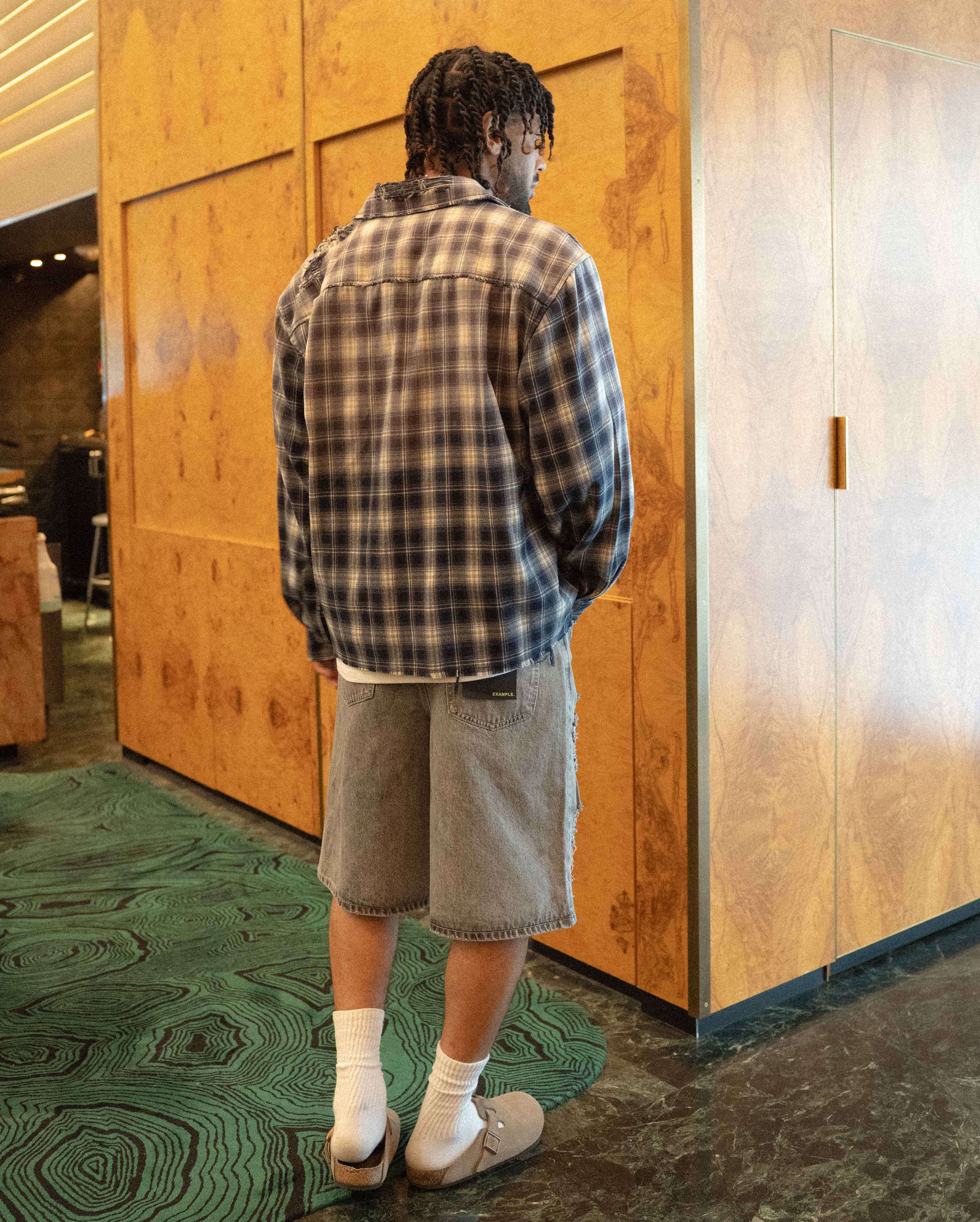 EPTM Bleached Flannels - Navy
