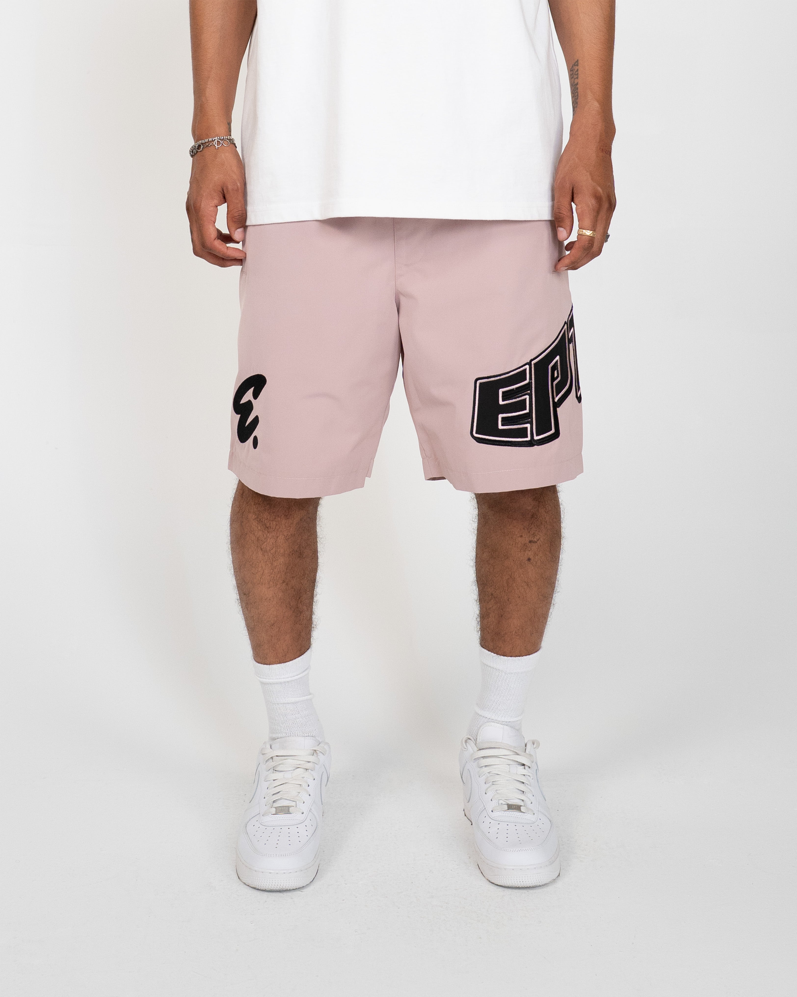 EPTM Brand Shorts - Dusty Pink
