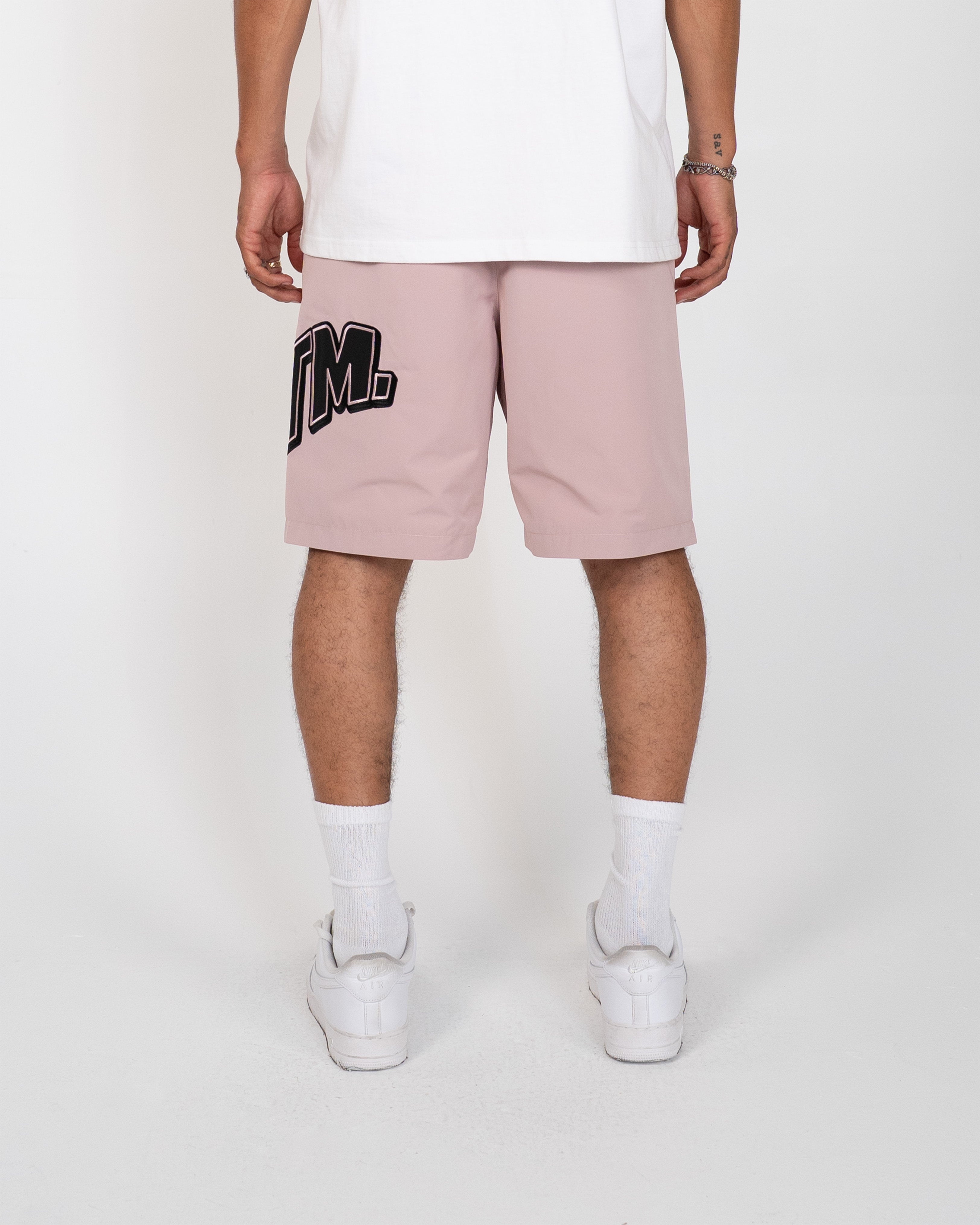 EPTM Brand Shorts - Dusty Pink