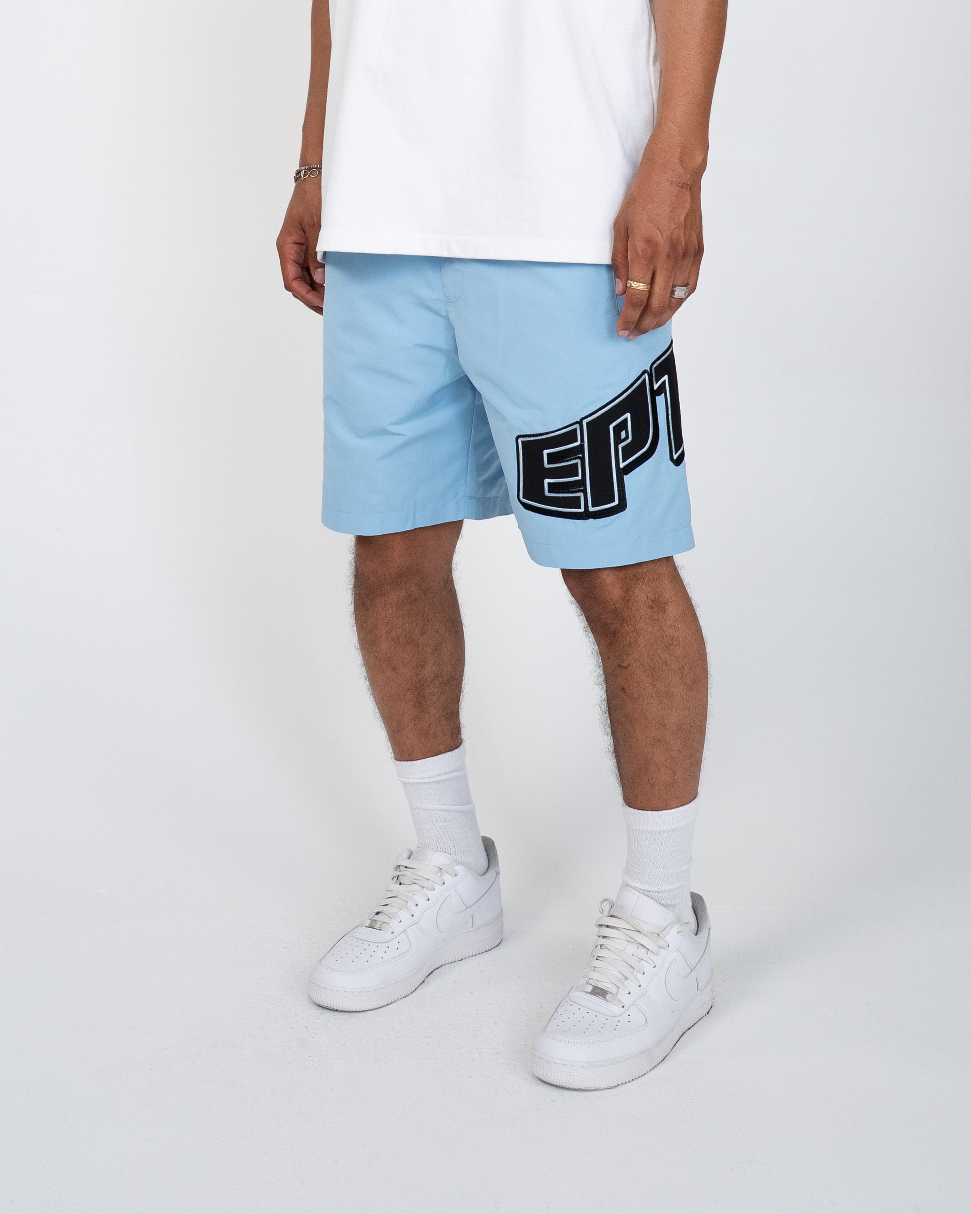 EPTM Brand Shorts - Sky Blue