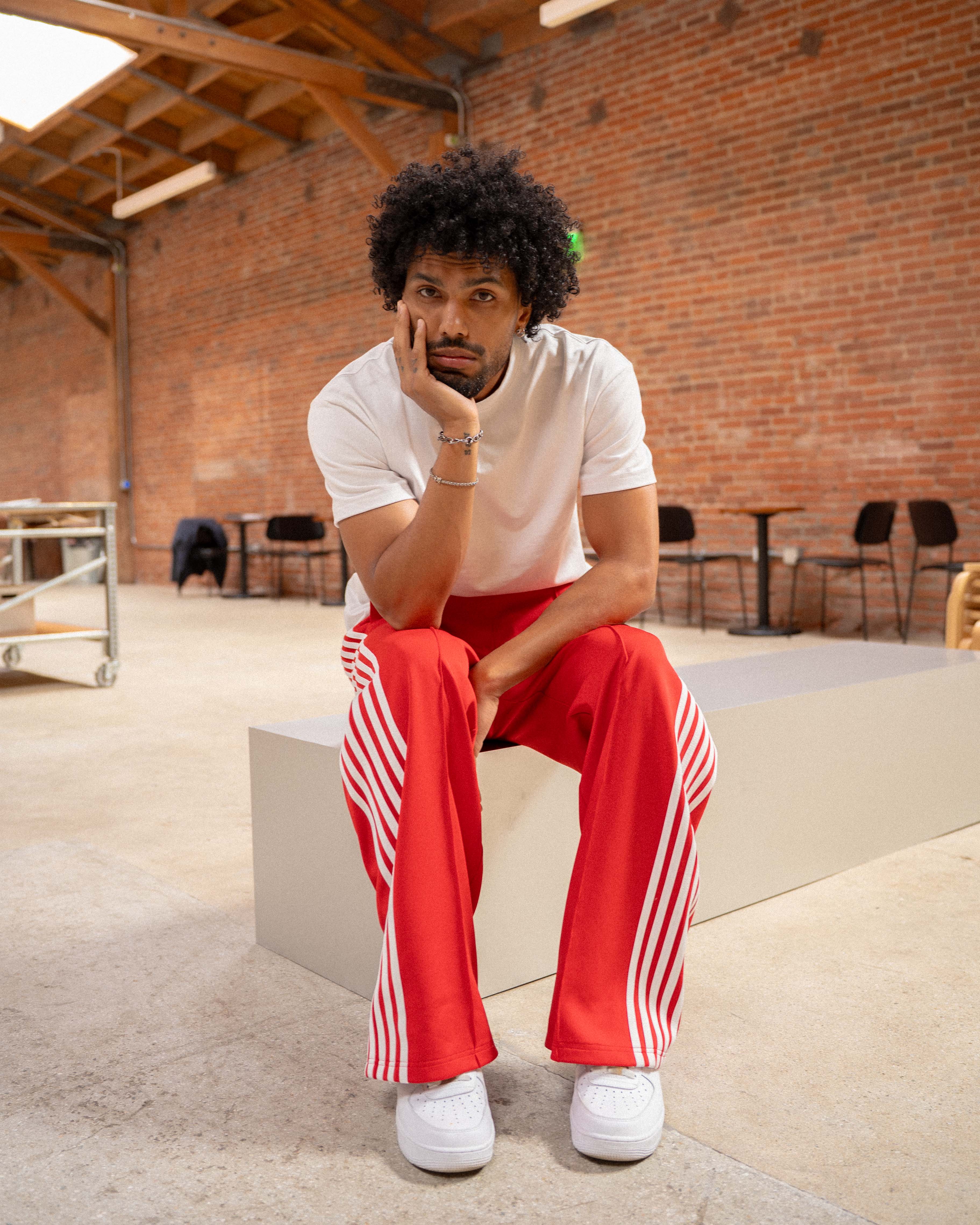 EPTM Camden Track Pants - Red