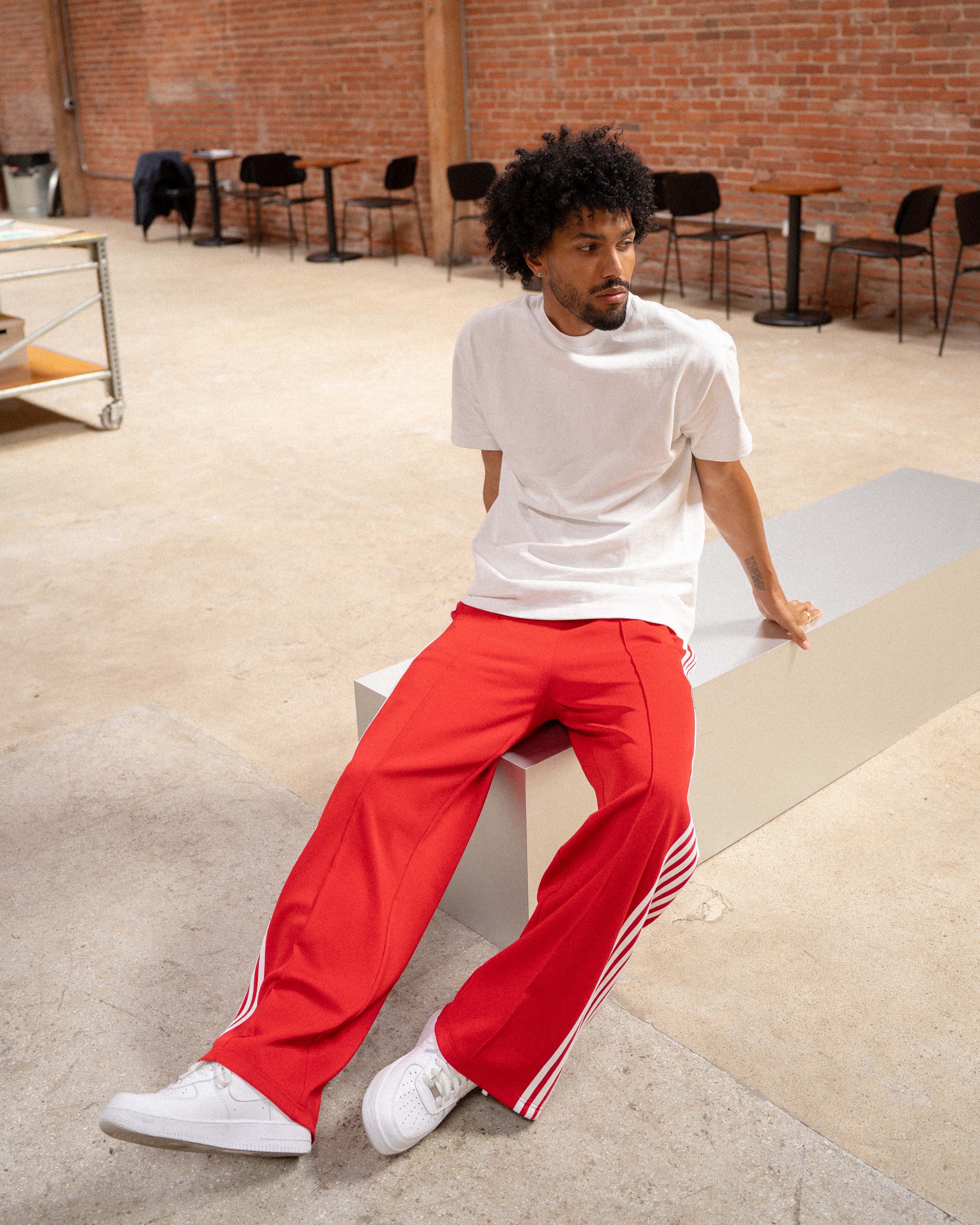 EPTM Camden Track Pants - Red
