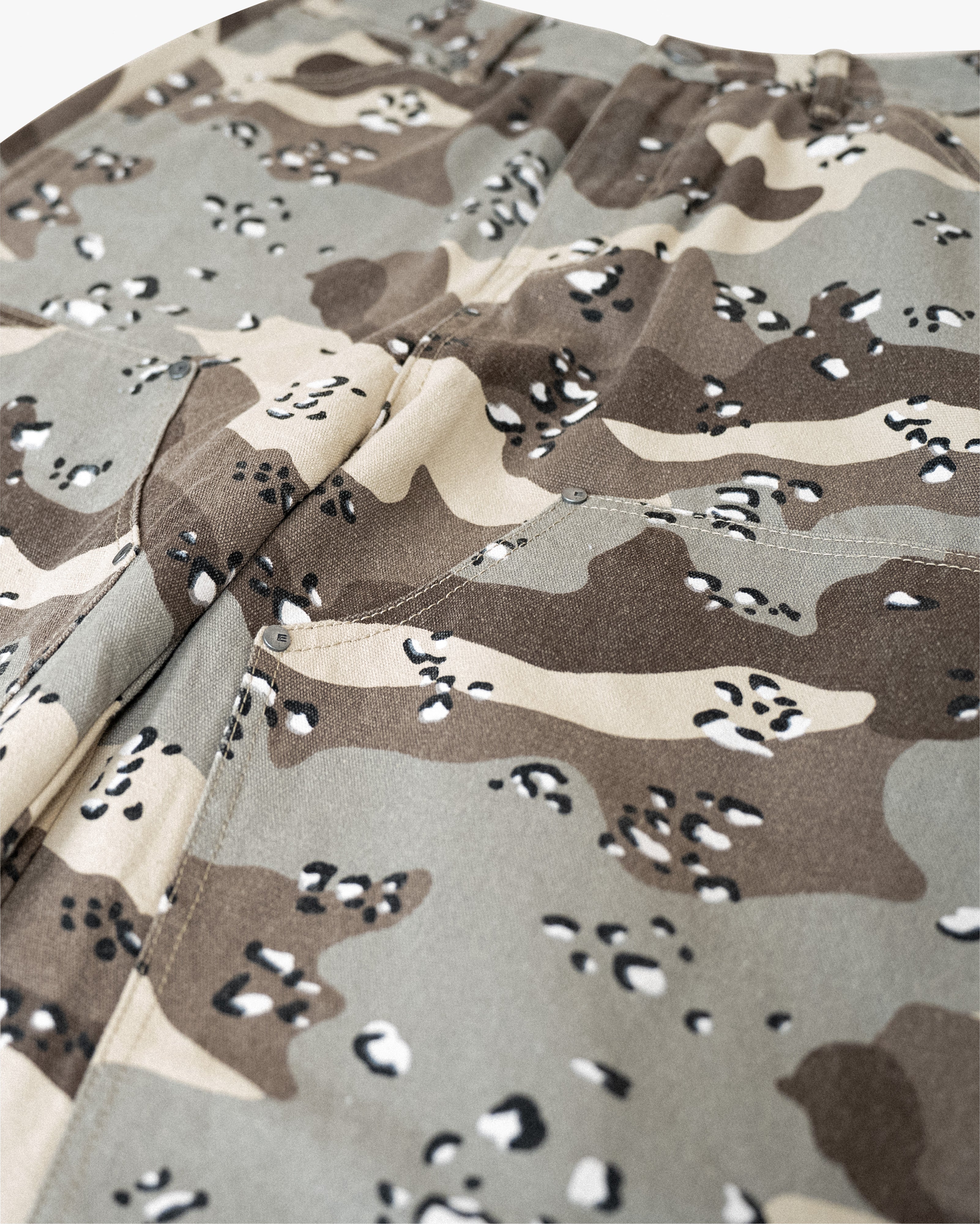 CAMO CARPENTER PANTS - DESERT CAMO