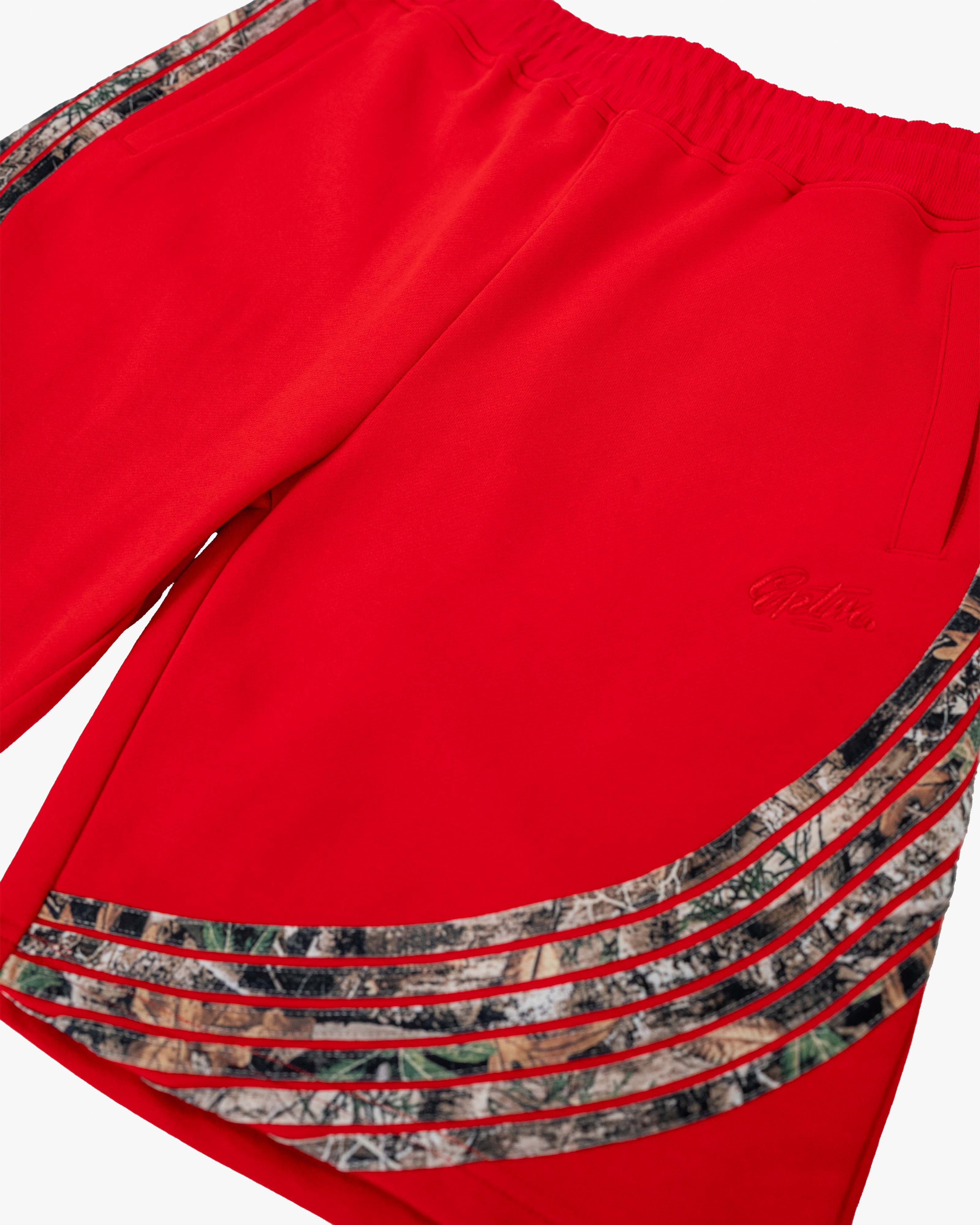 EPTM CAMO HIGHLAND SHORTS - RED