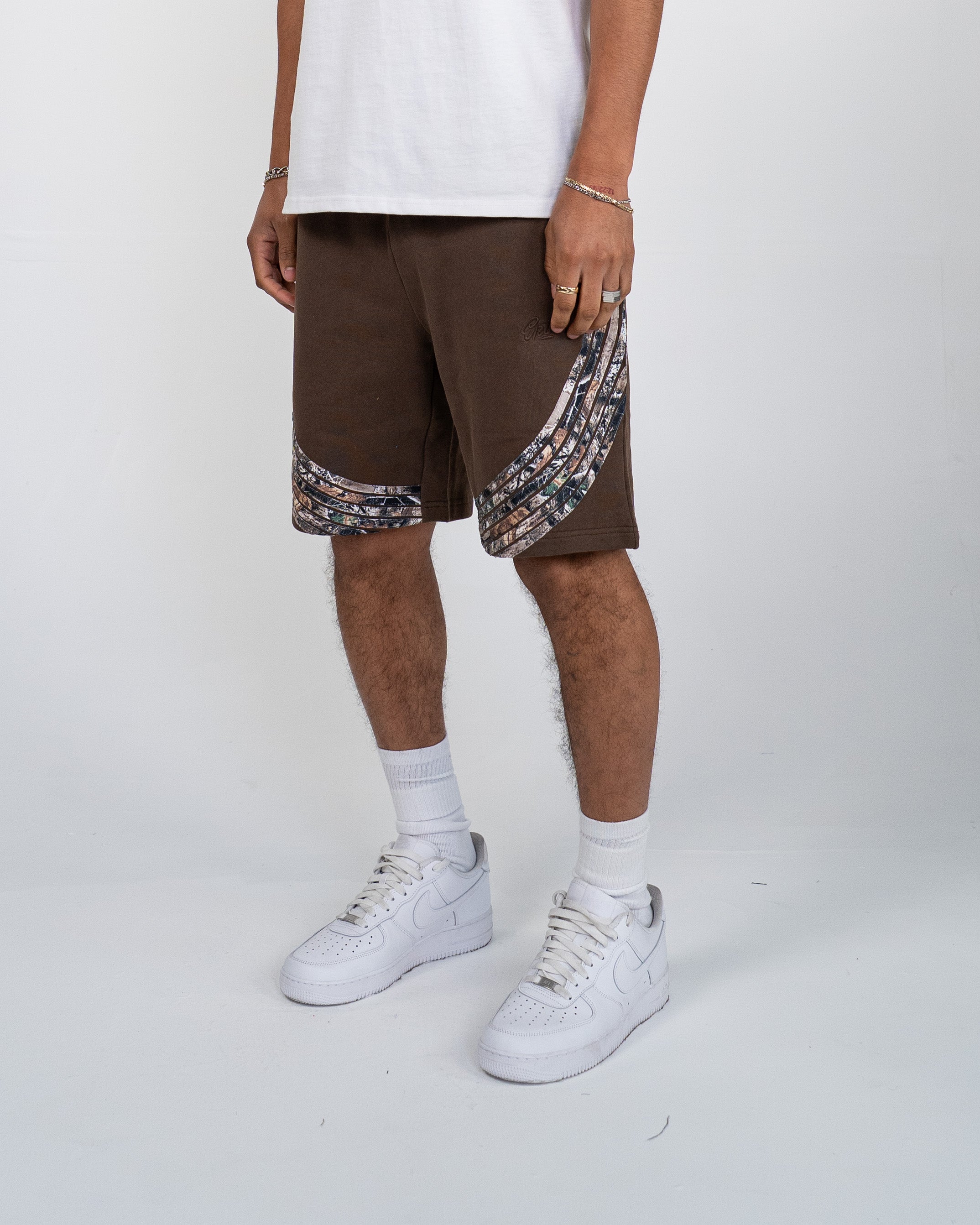 EPTM Camo Highland Shorts - Brown