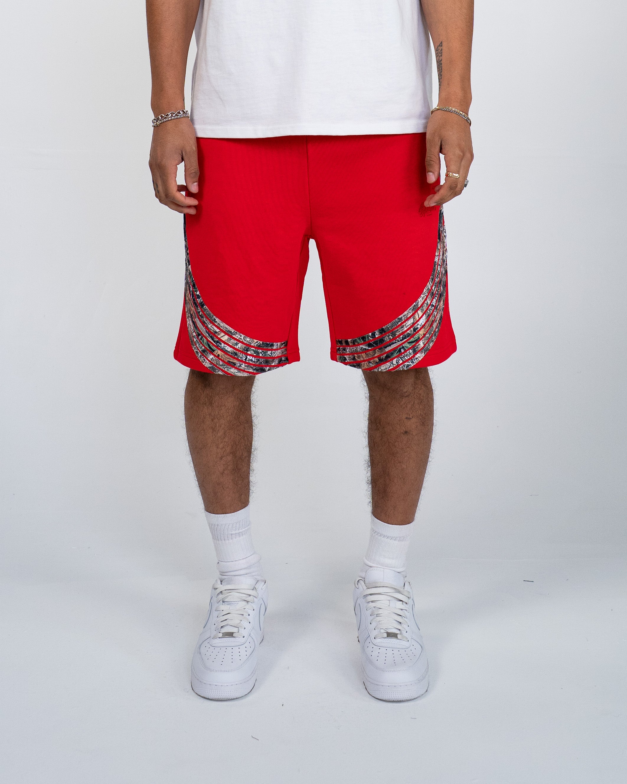 EPTM CAMO HIGHLAND SHORTS - RED