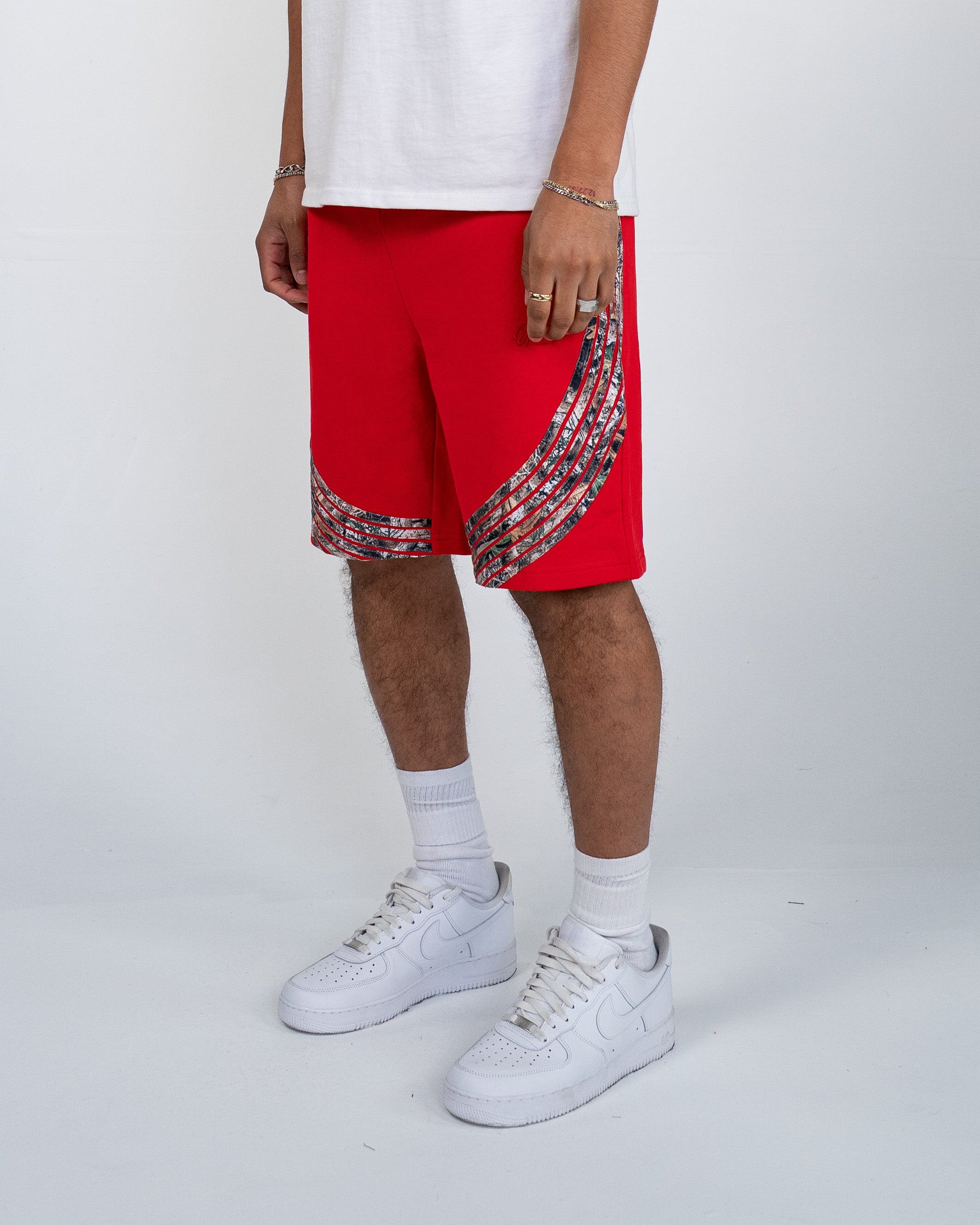 EPTM CAMO HIGHLAND SHORTS - RED