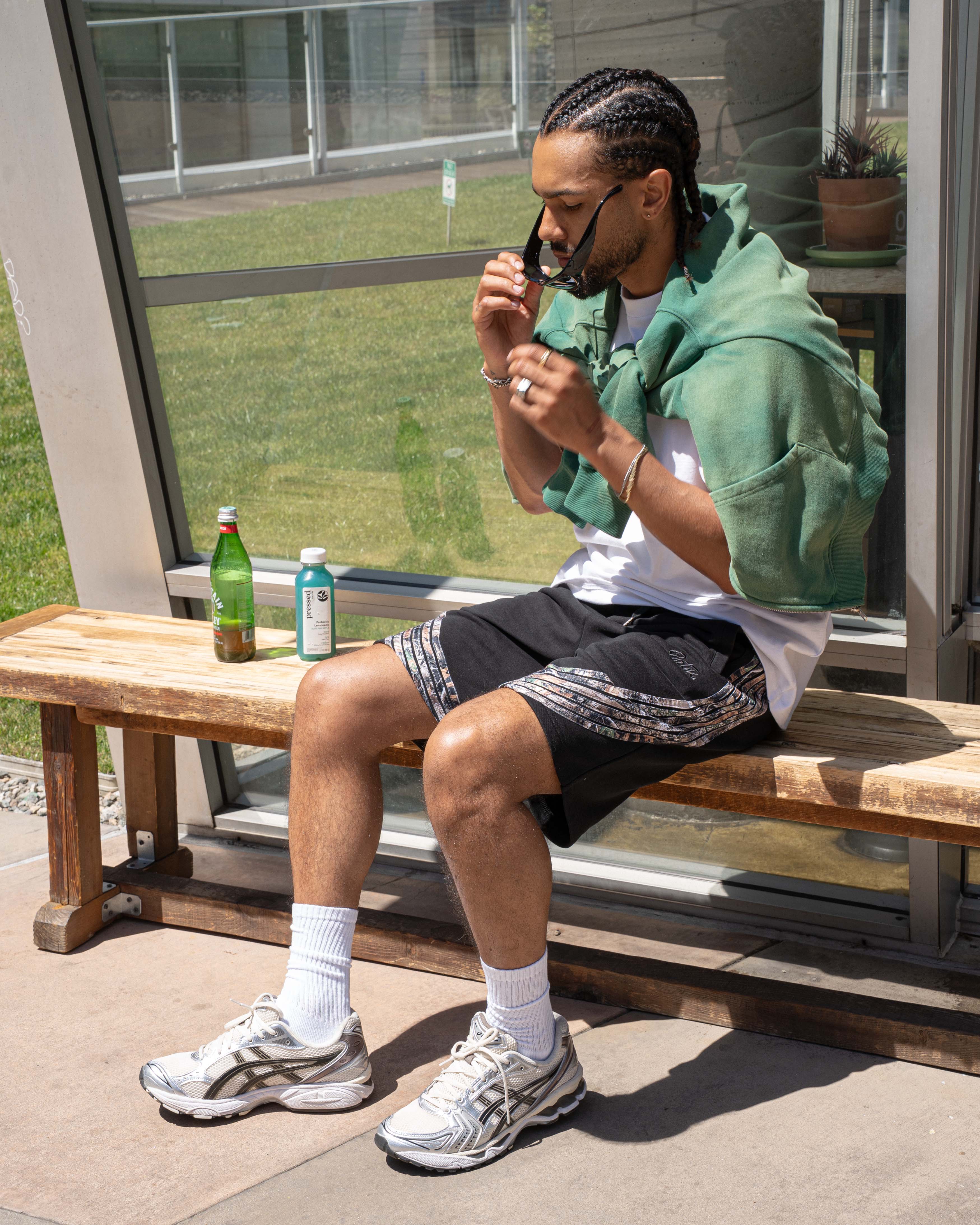 EPTM Camo Highland Shorts - Black