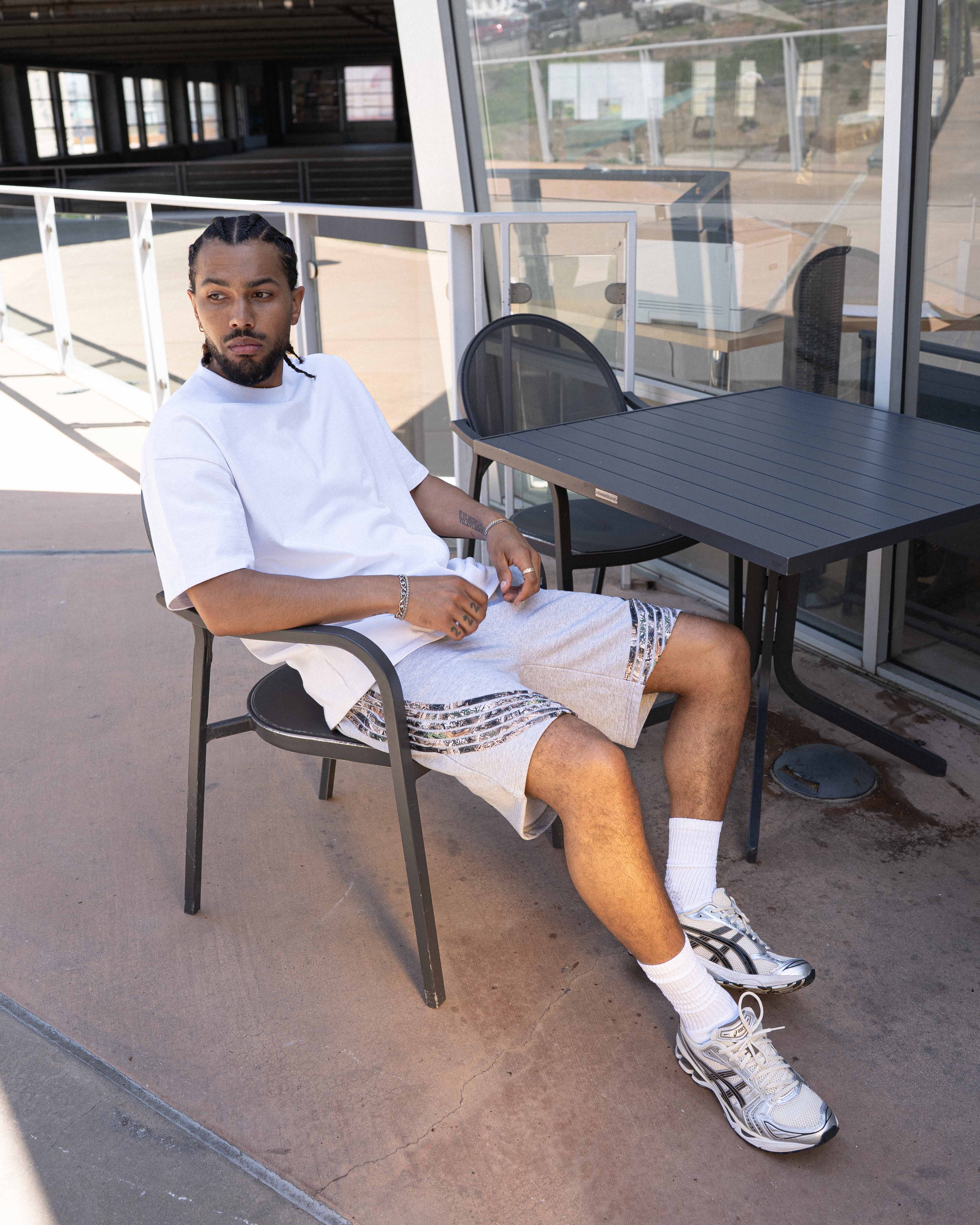 EPTM Camo Highland Shorts - Grey