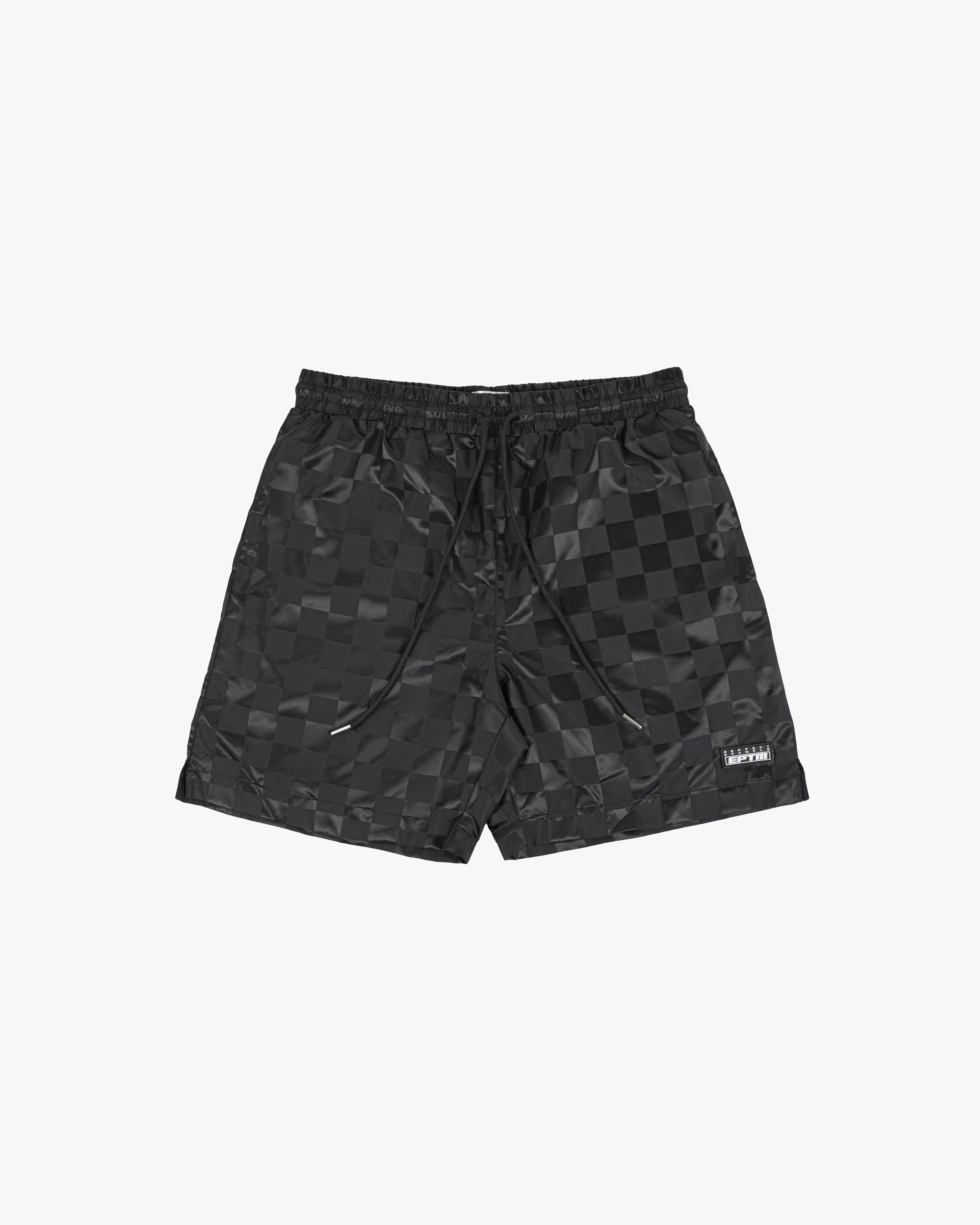 EPTM Checkerboard Shorts - Black