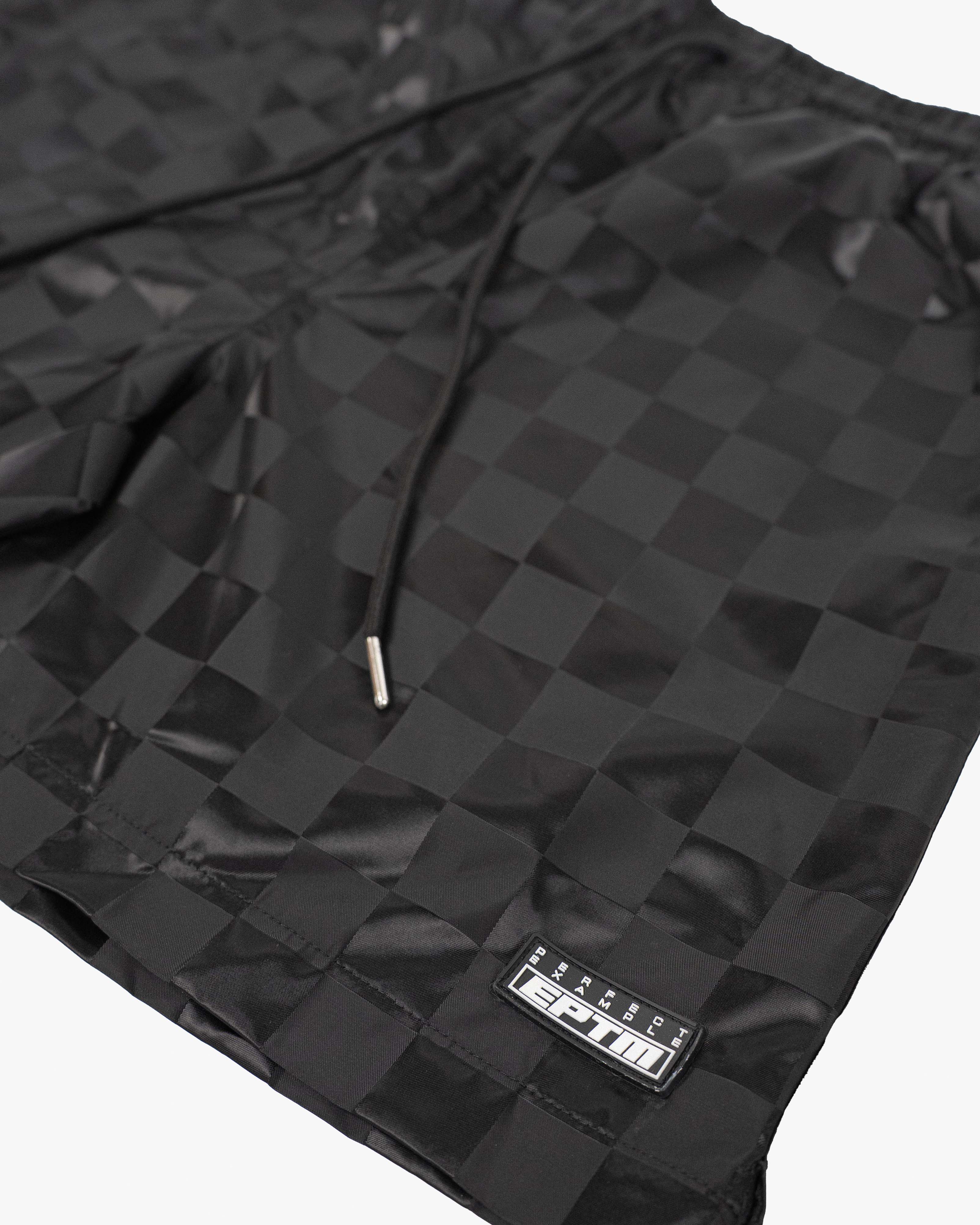 EPTM Checkerboard Shorts - Black