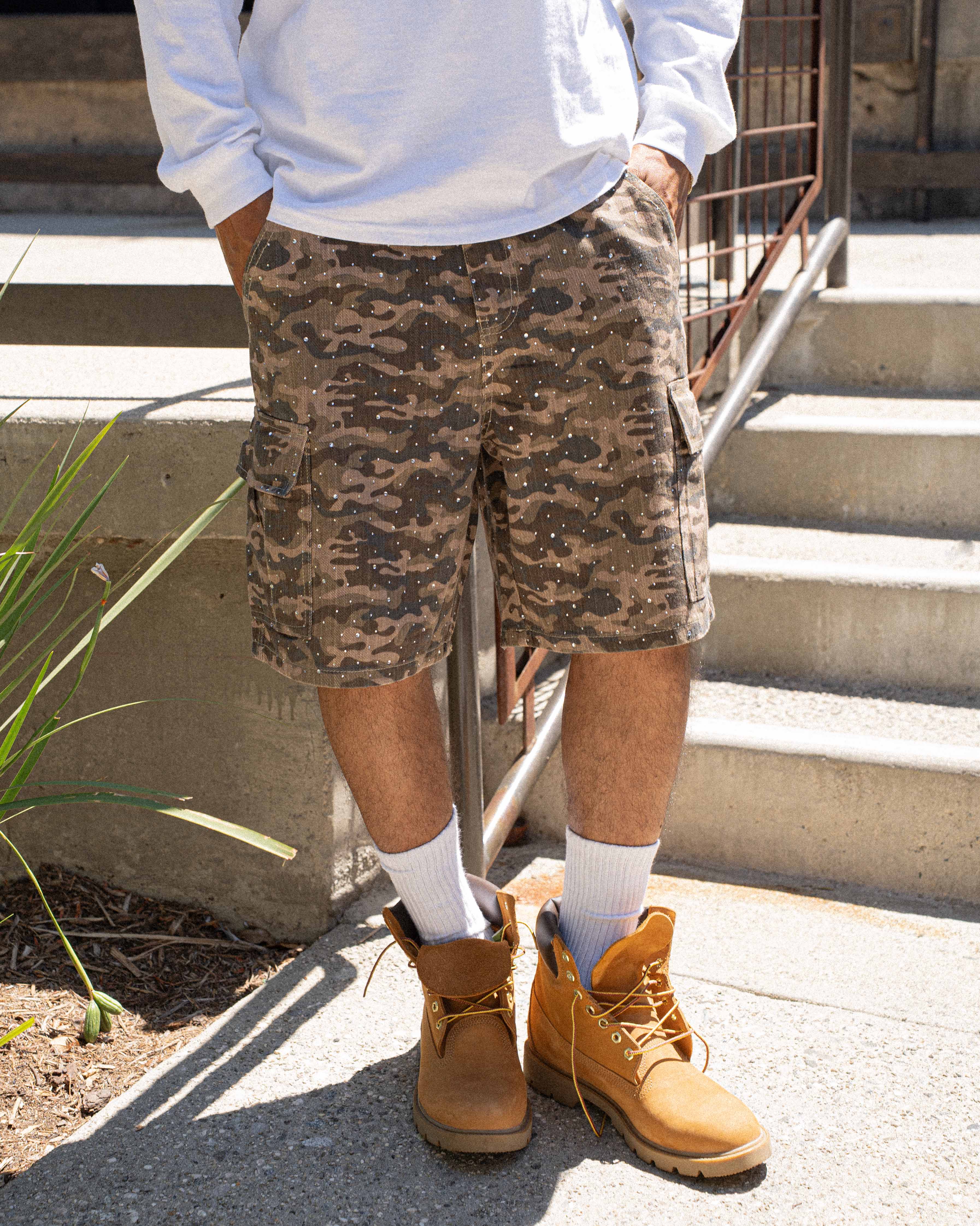 EPTM Crystal Camo Shorts - Spring Camo