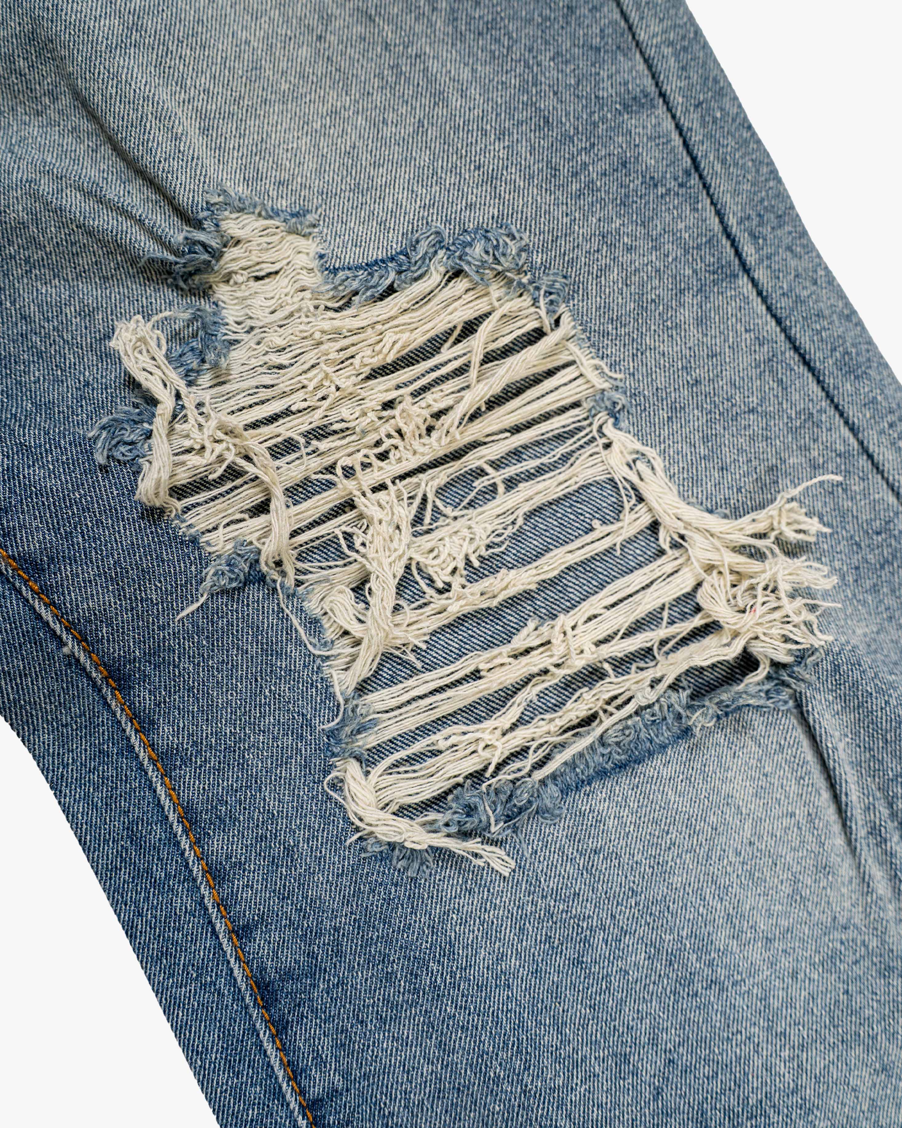 EPTM Distreesed Basic Jeans - Denim Blue