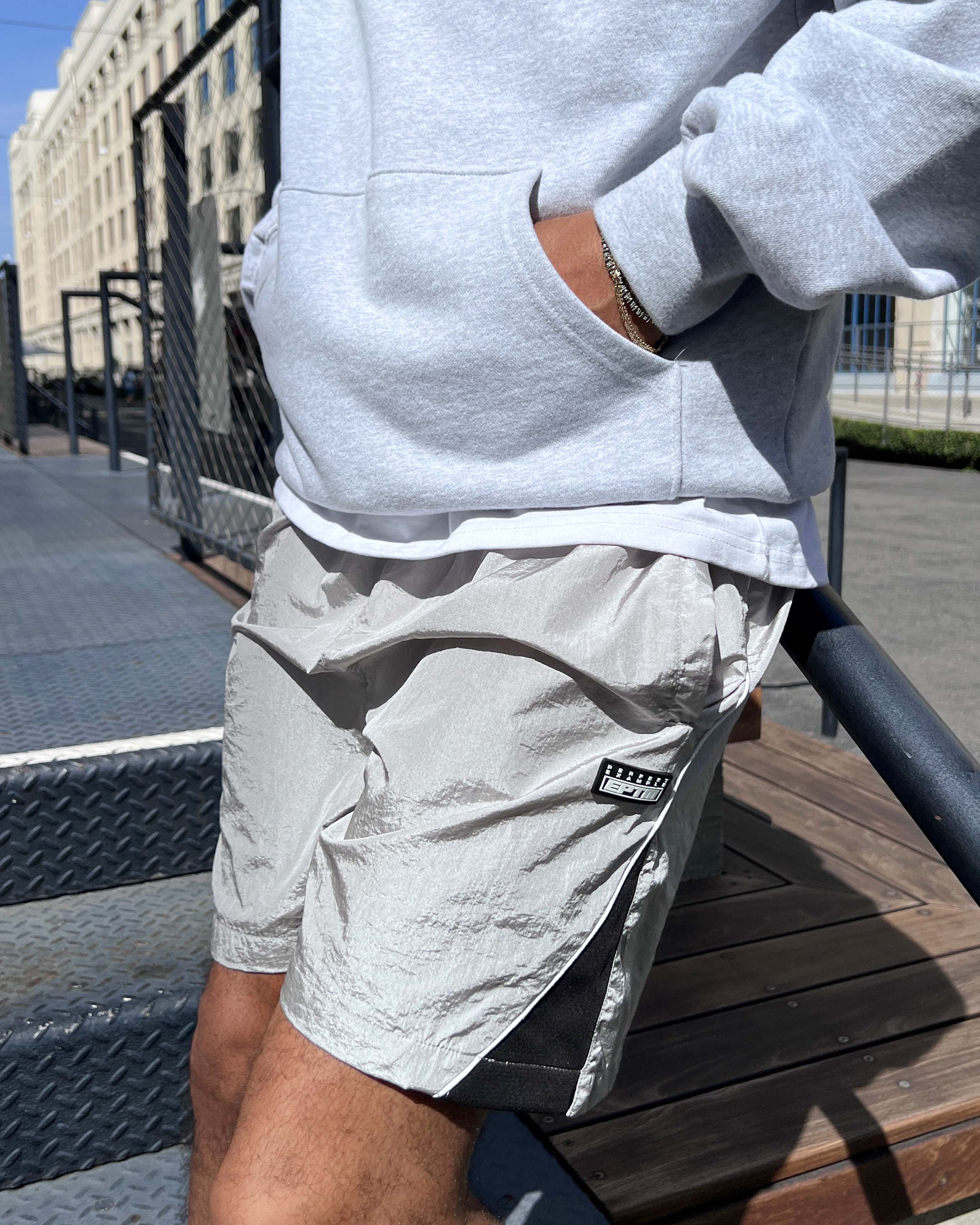 EPTM Derby Shorts - Grey