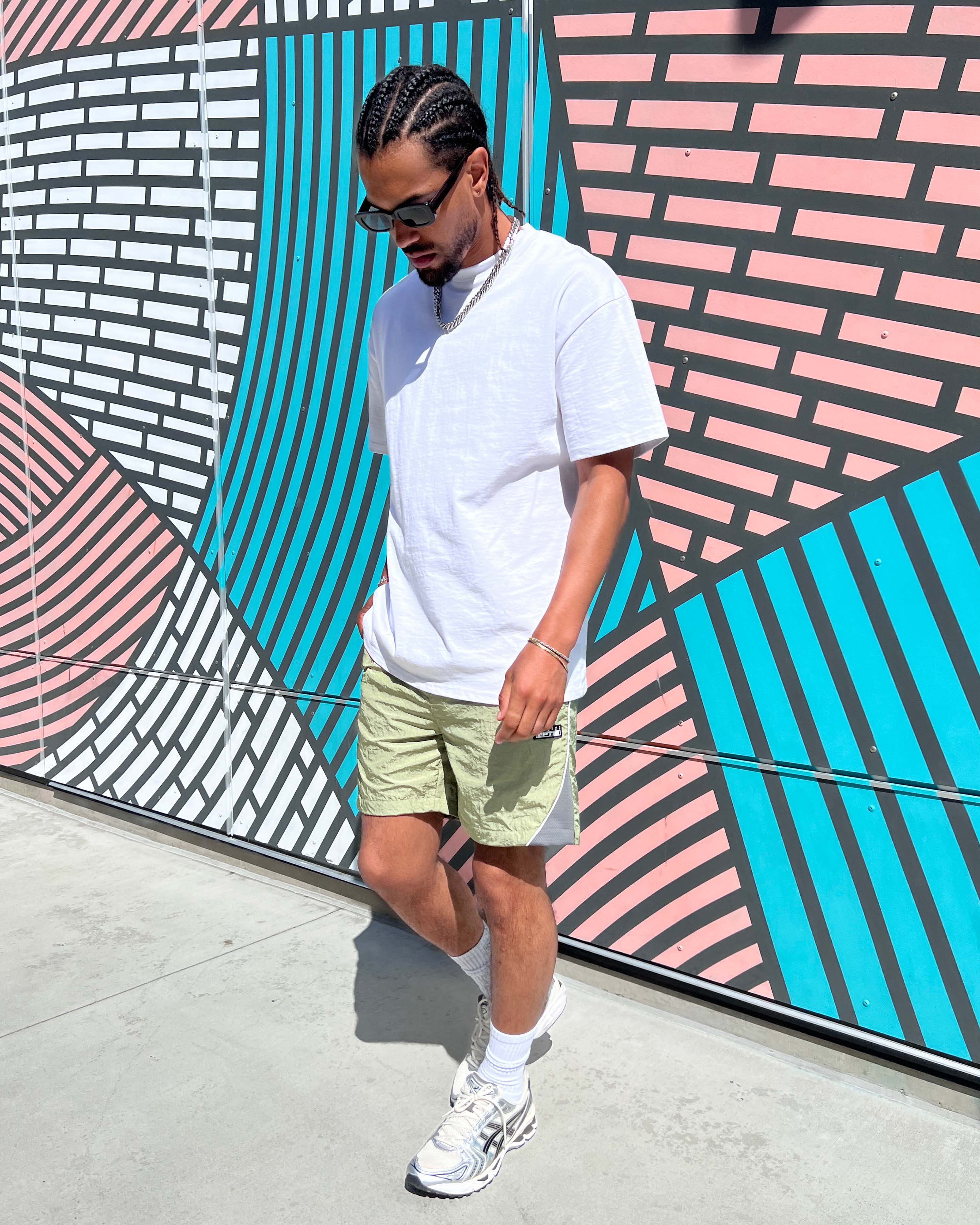 EPTM Derby Shorts - Sage