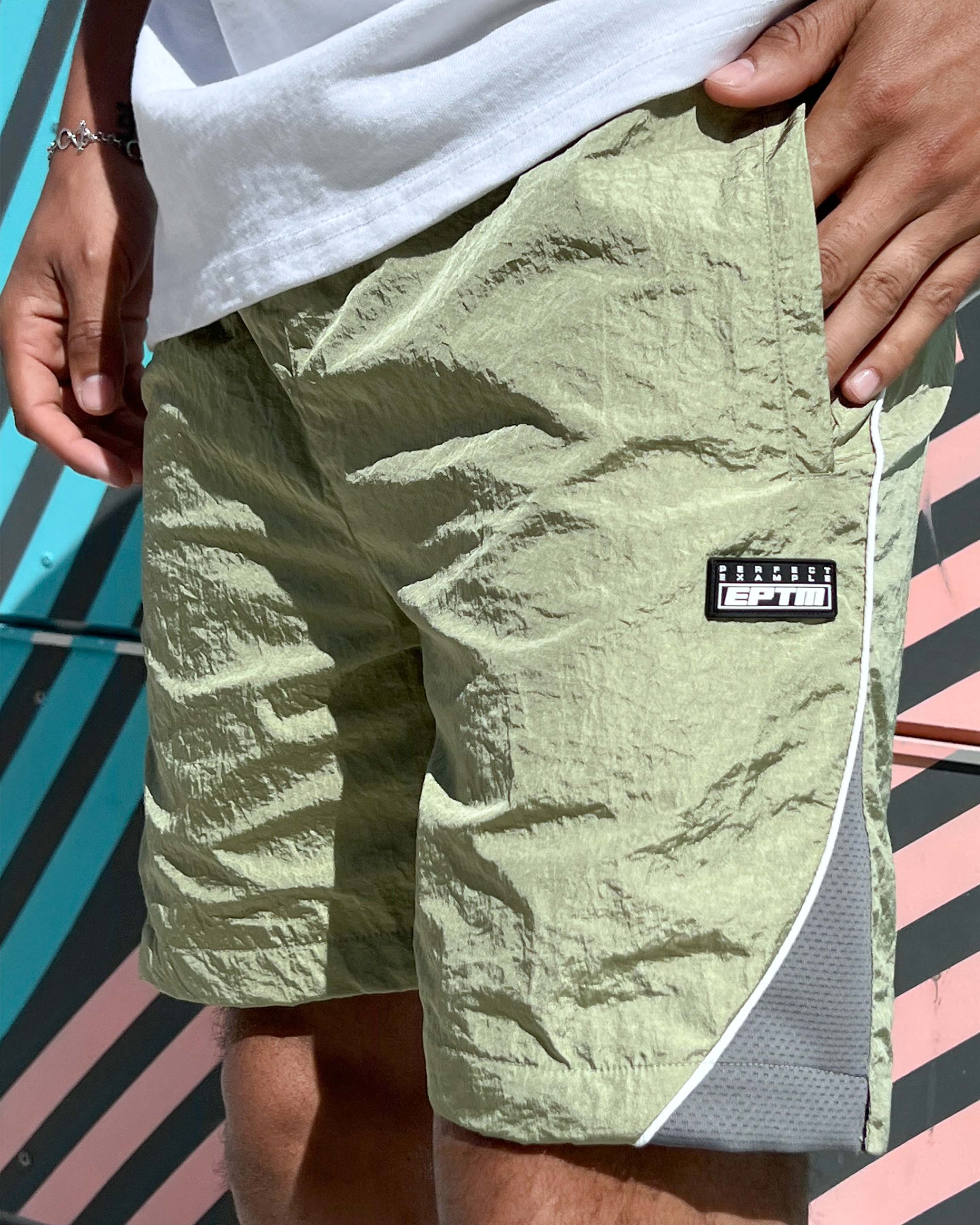 EPTM Derby Shorts - Sage
