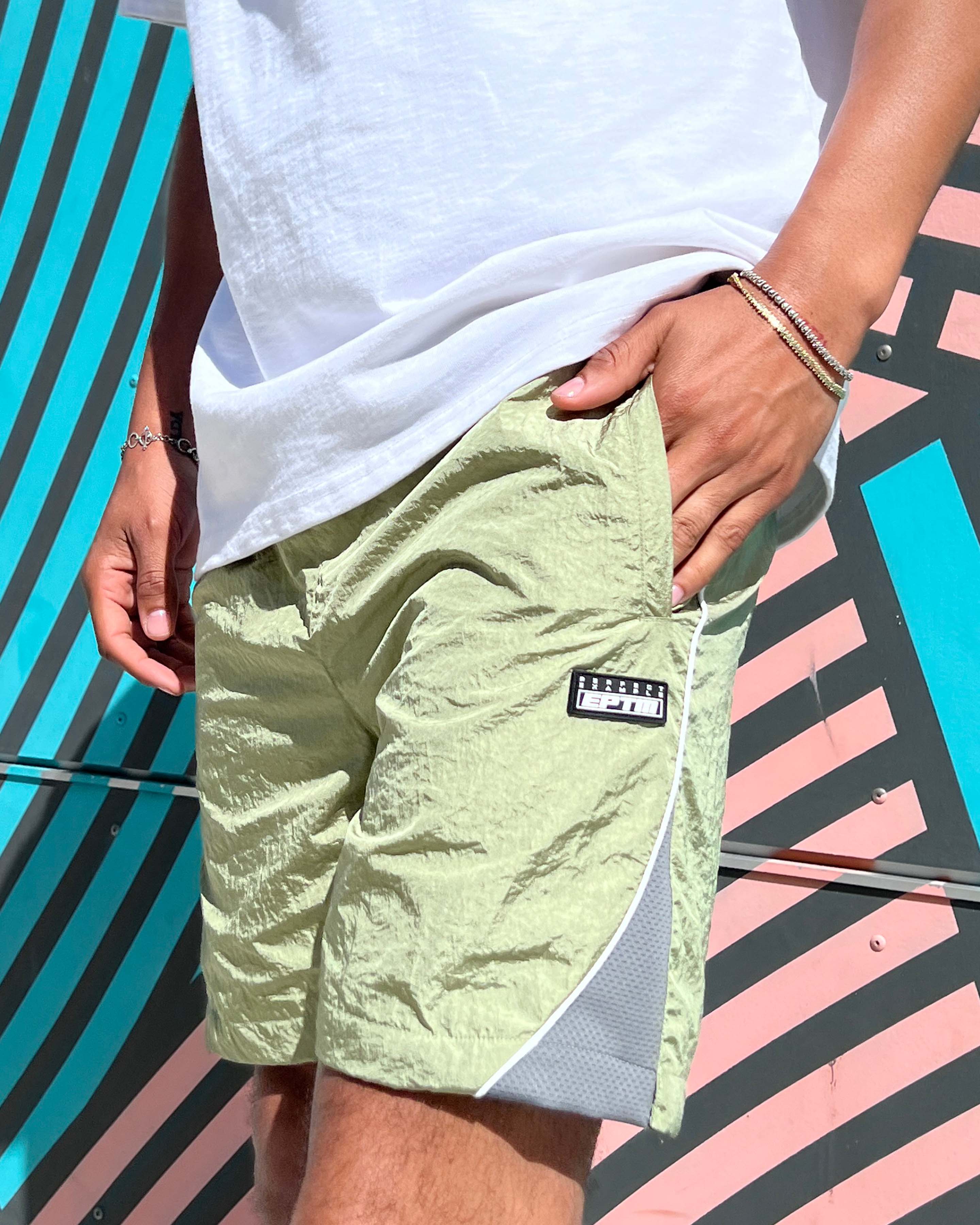 EPTM Derby Shorts - Sage