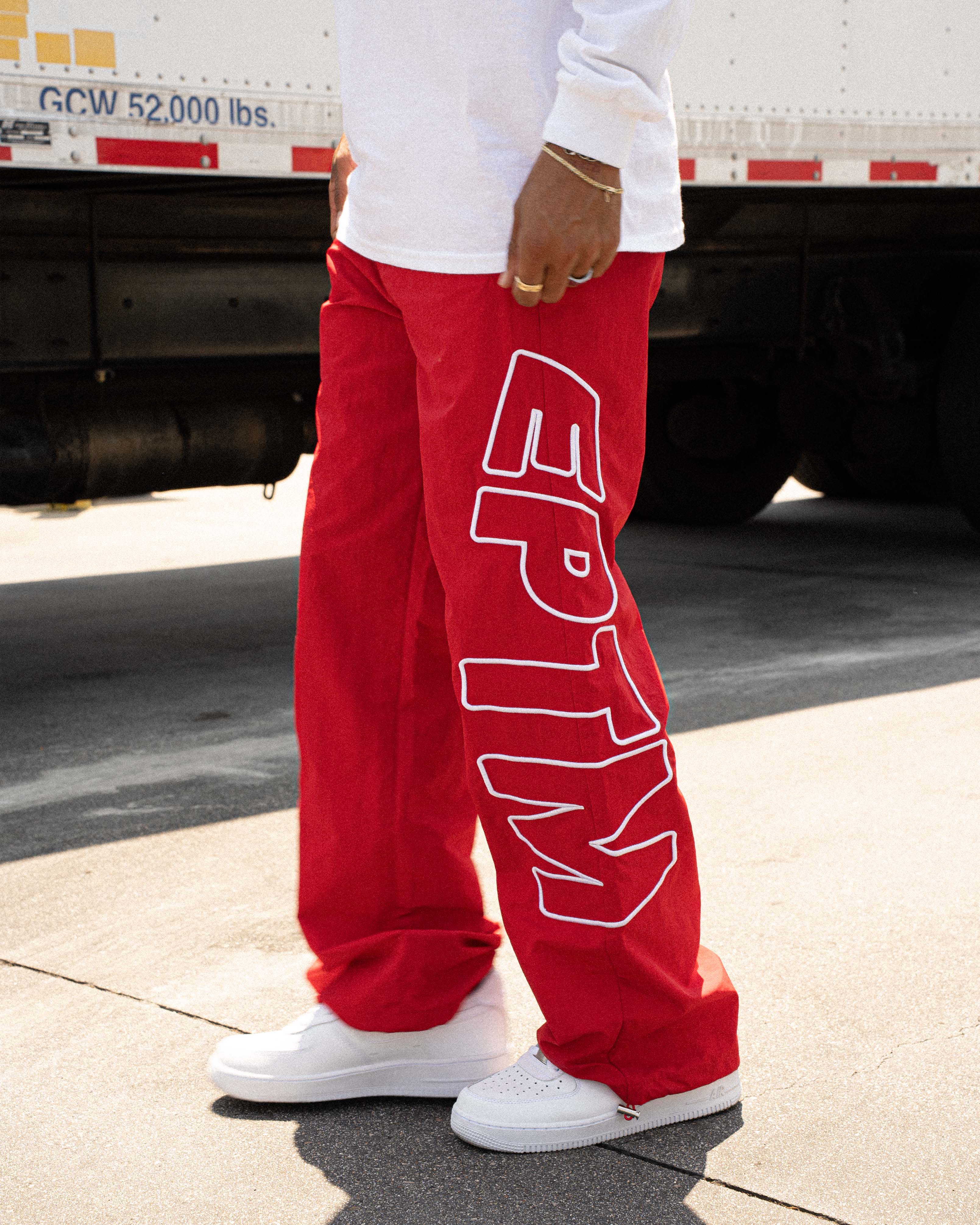 EPTM Logo Pants - Red