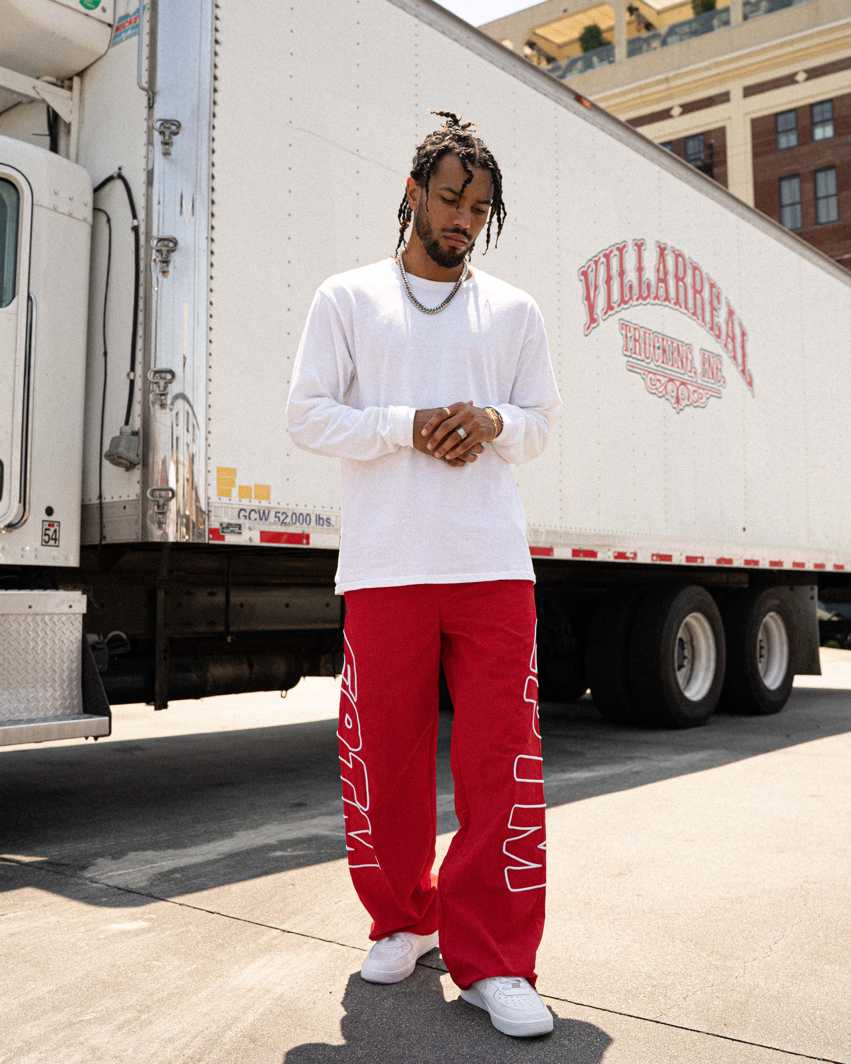 EPTM Logo Pants - Red