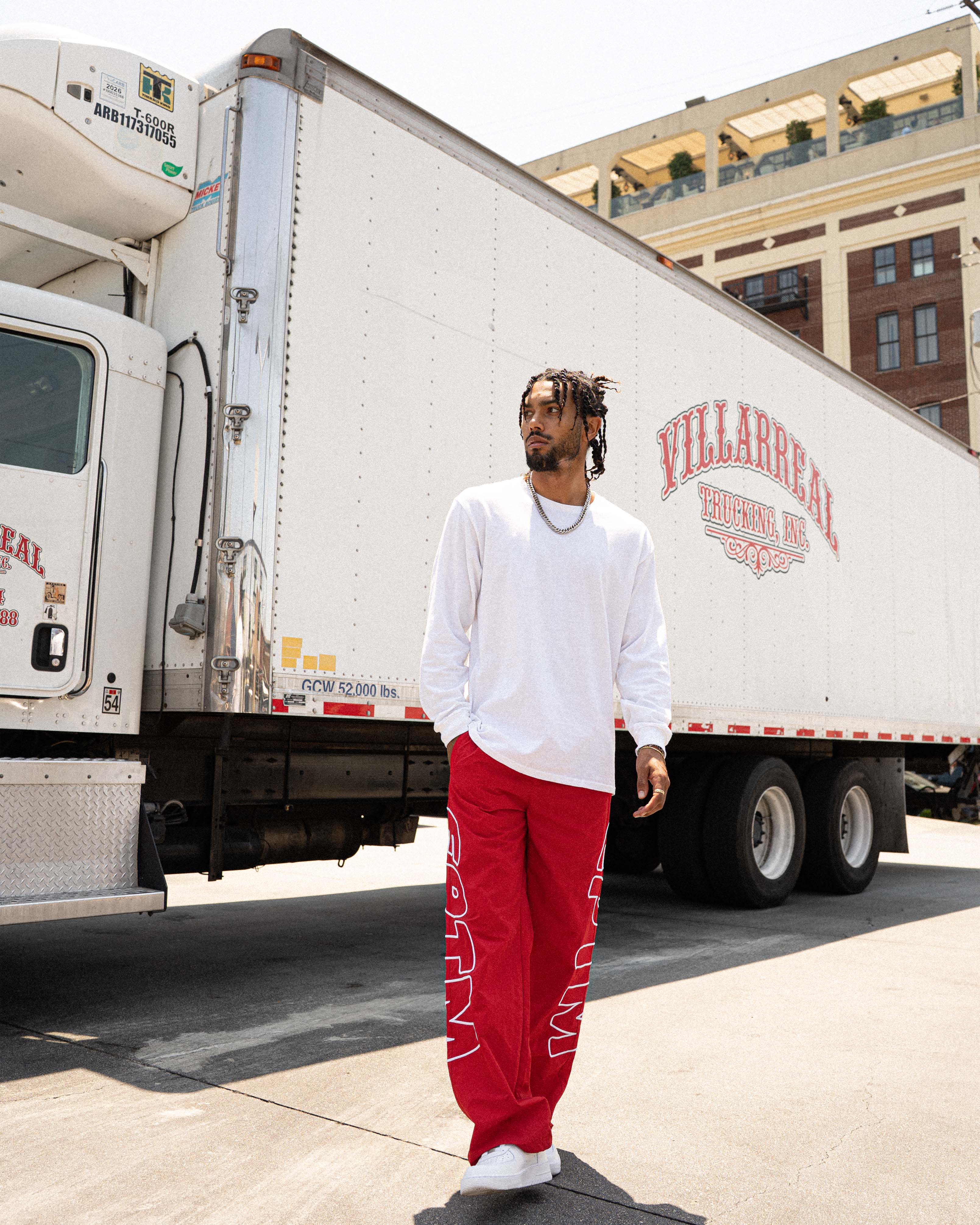 EPTM Logo Pants - Red