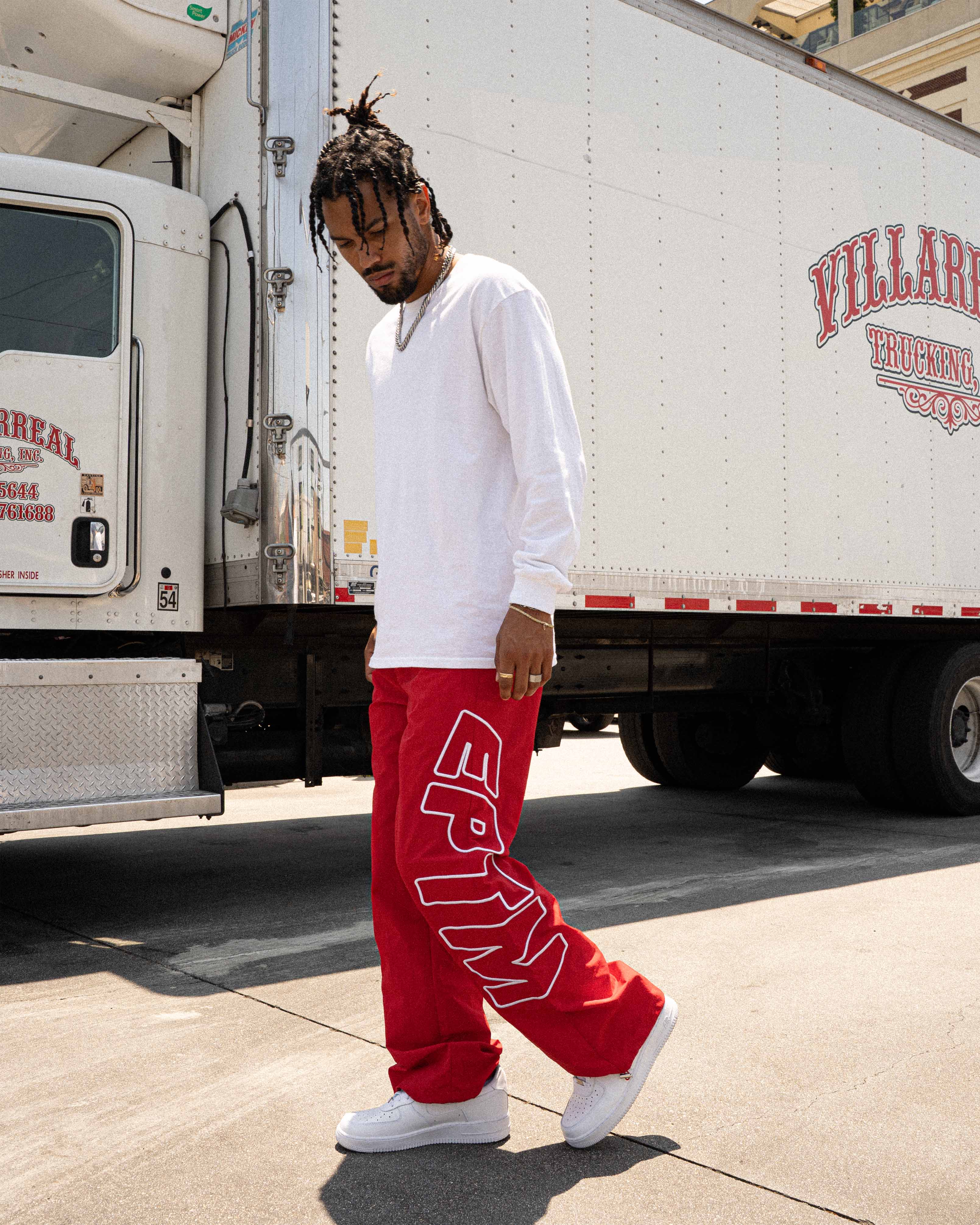 EPTM Logo Pants - Red