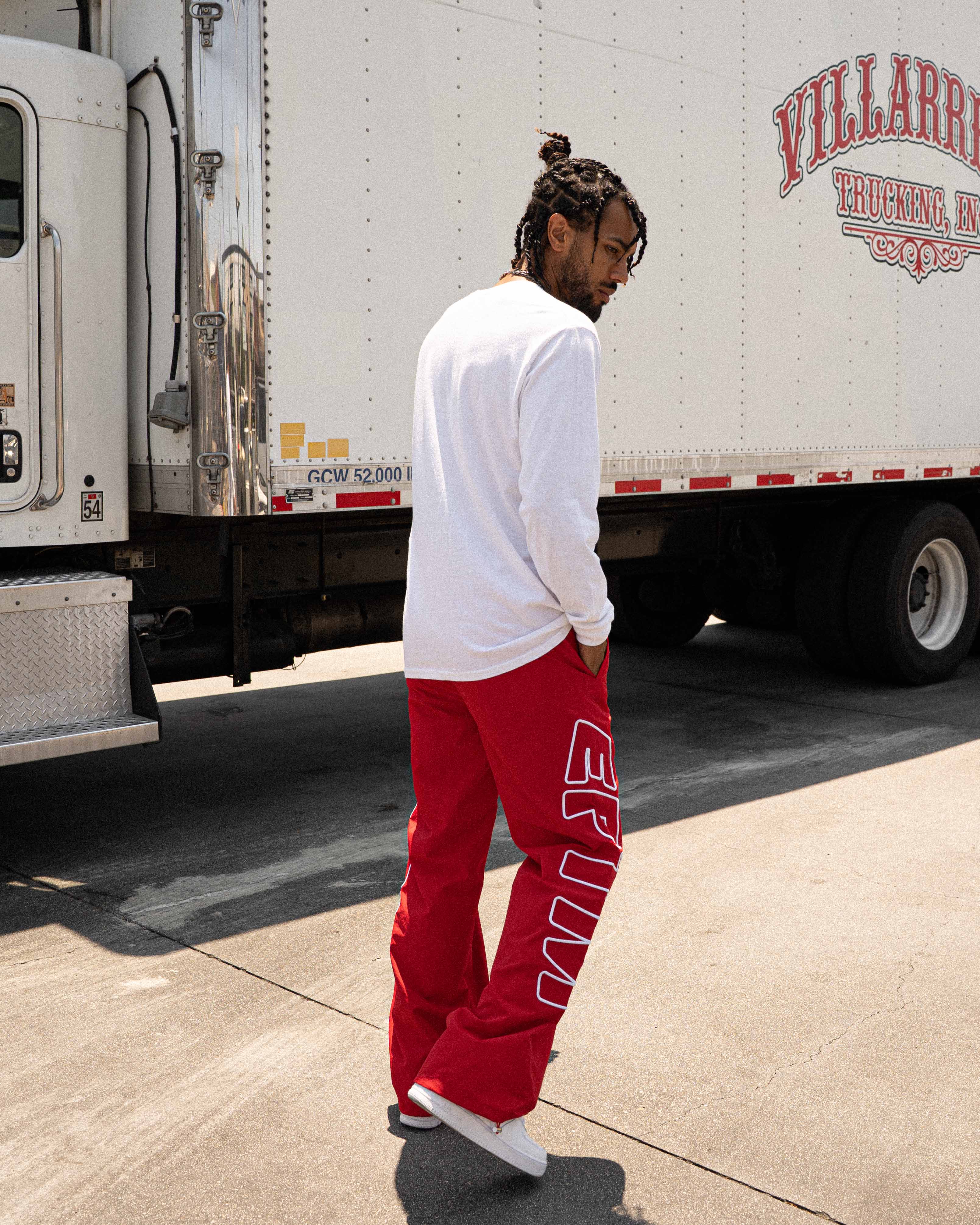 EPTM Logo Pants - Red