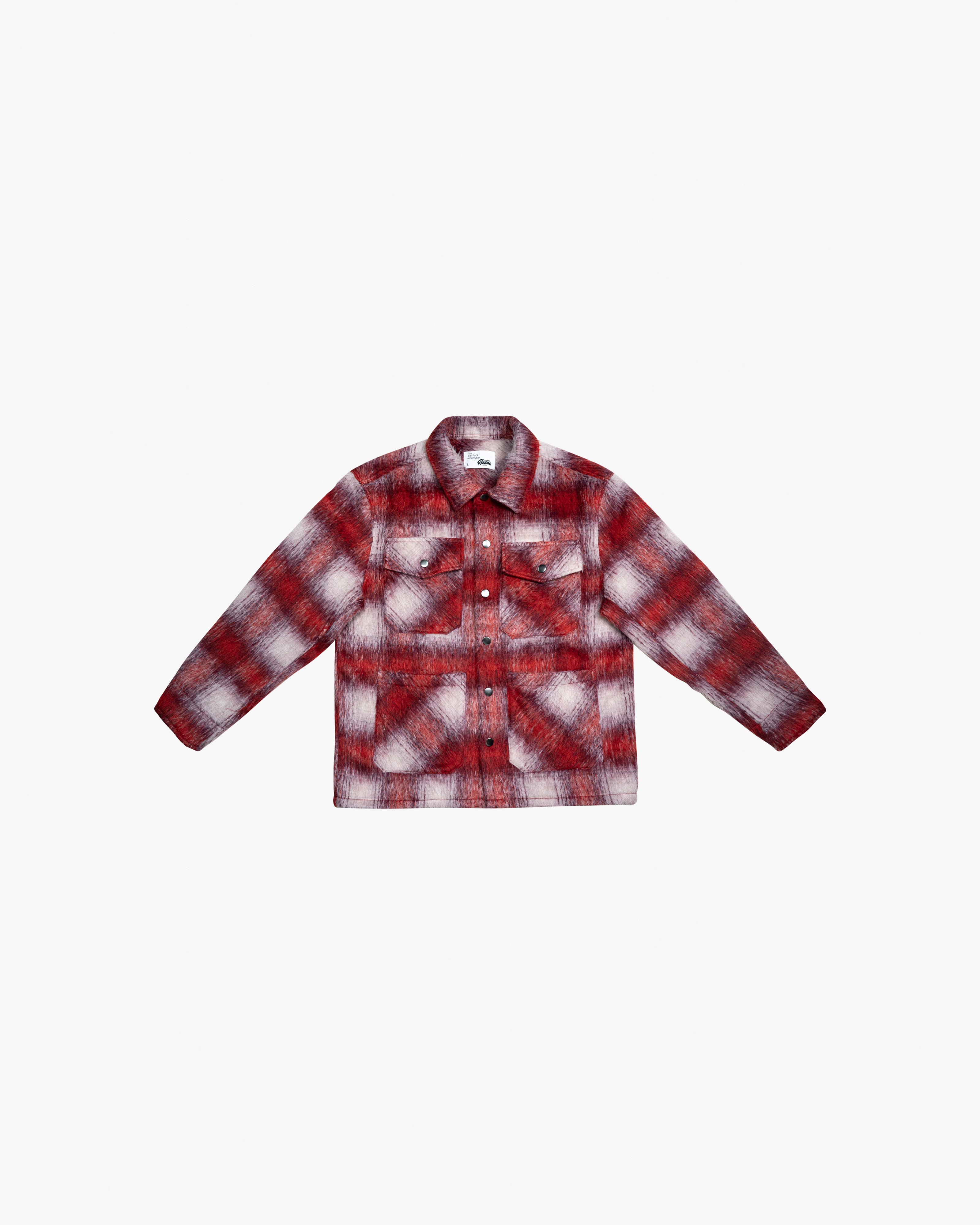 EPTM Mohair Chore Coat - Red