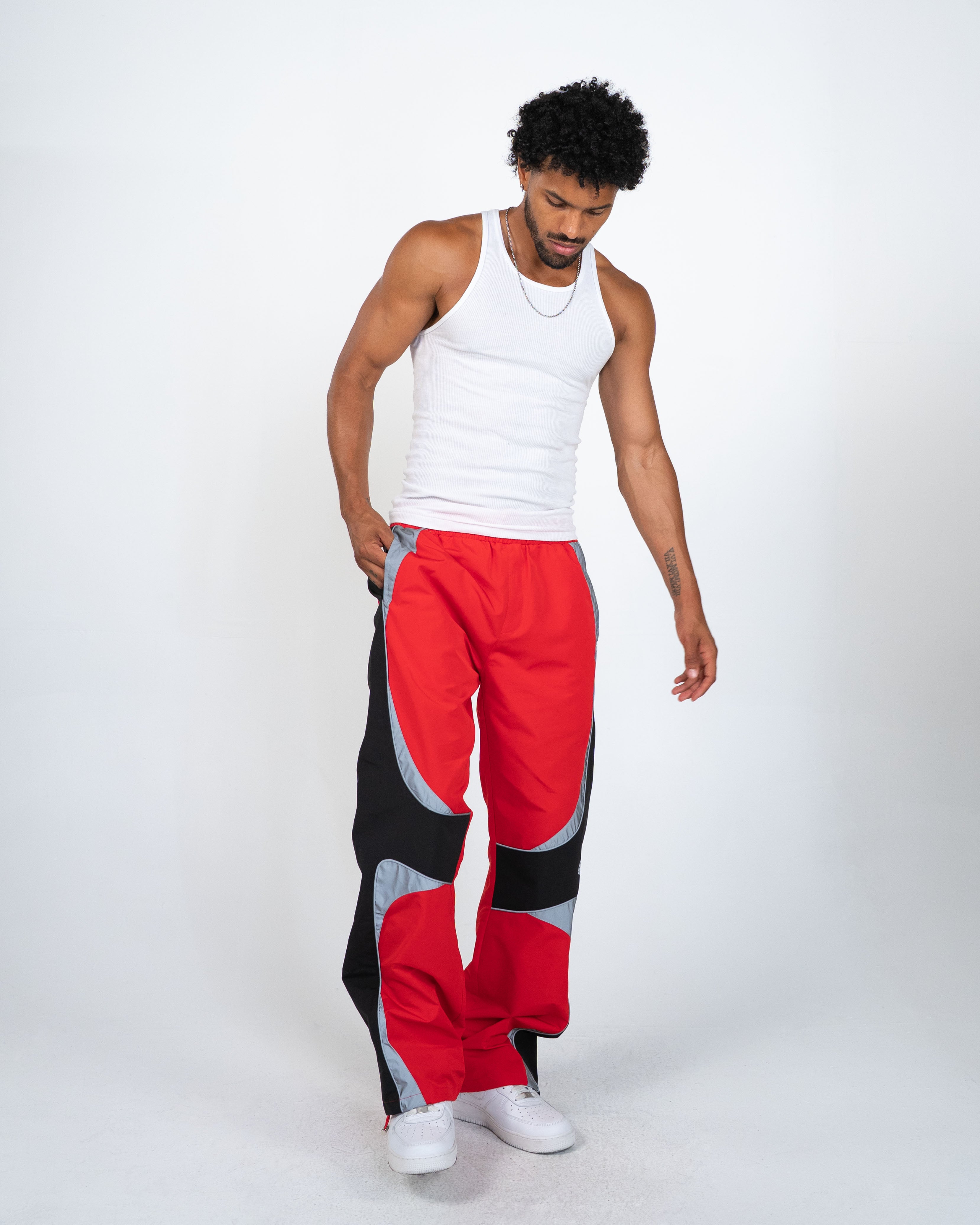 EPTM Grid Pants - Red