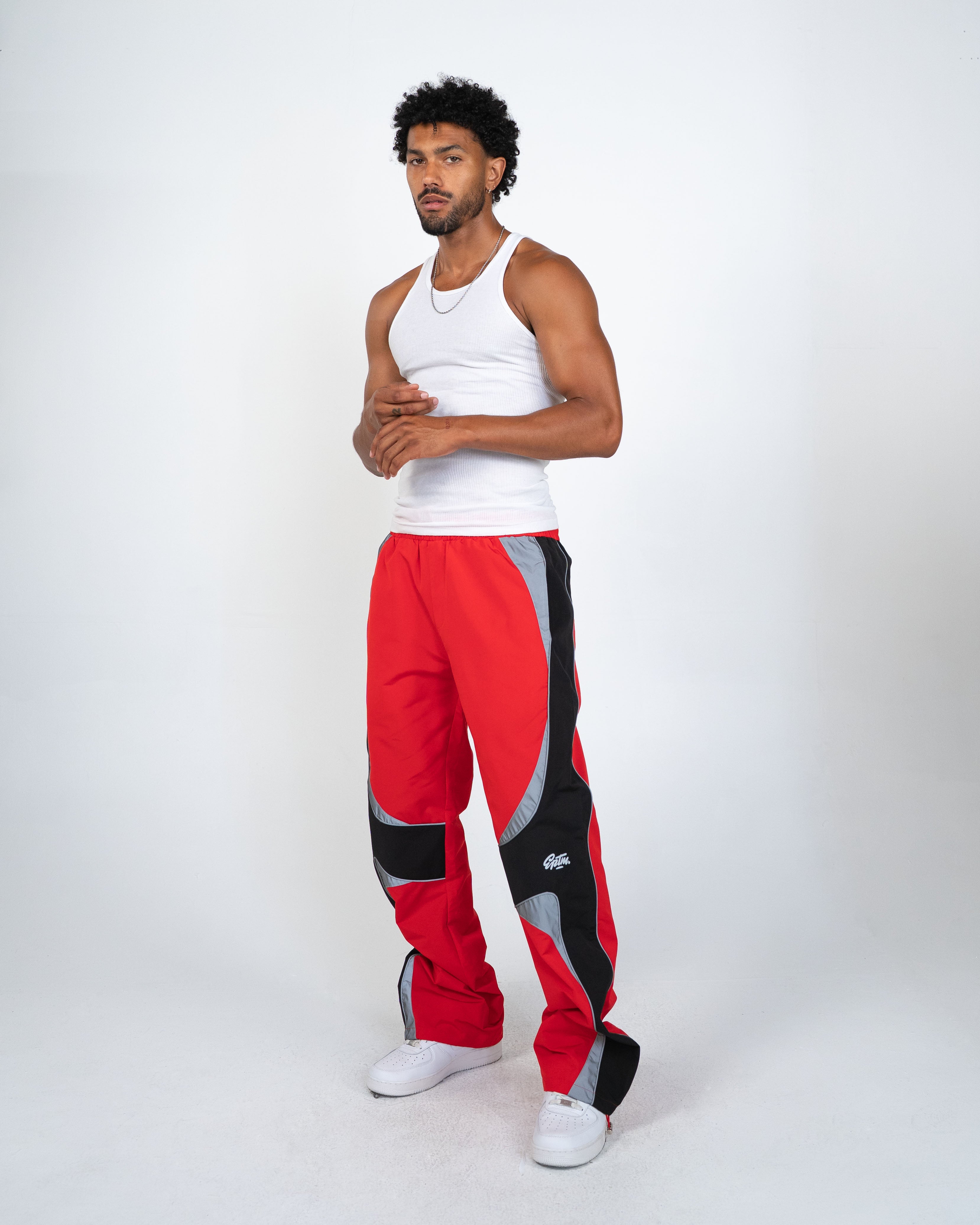 EPTM Grid Pants - Red