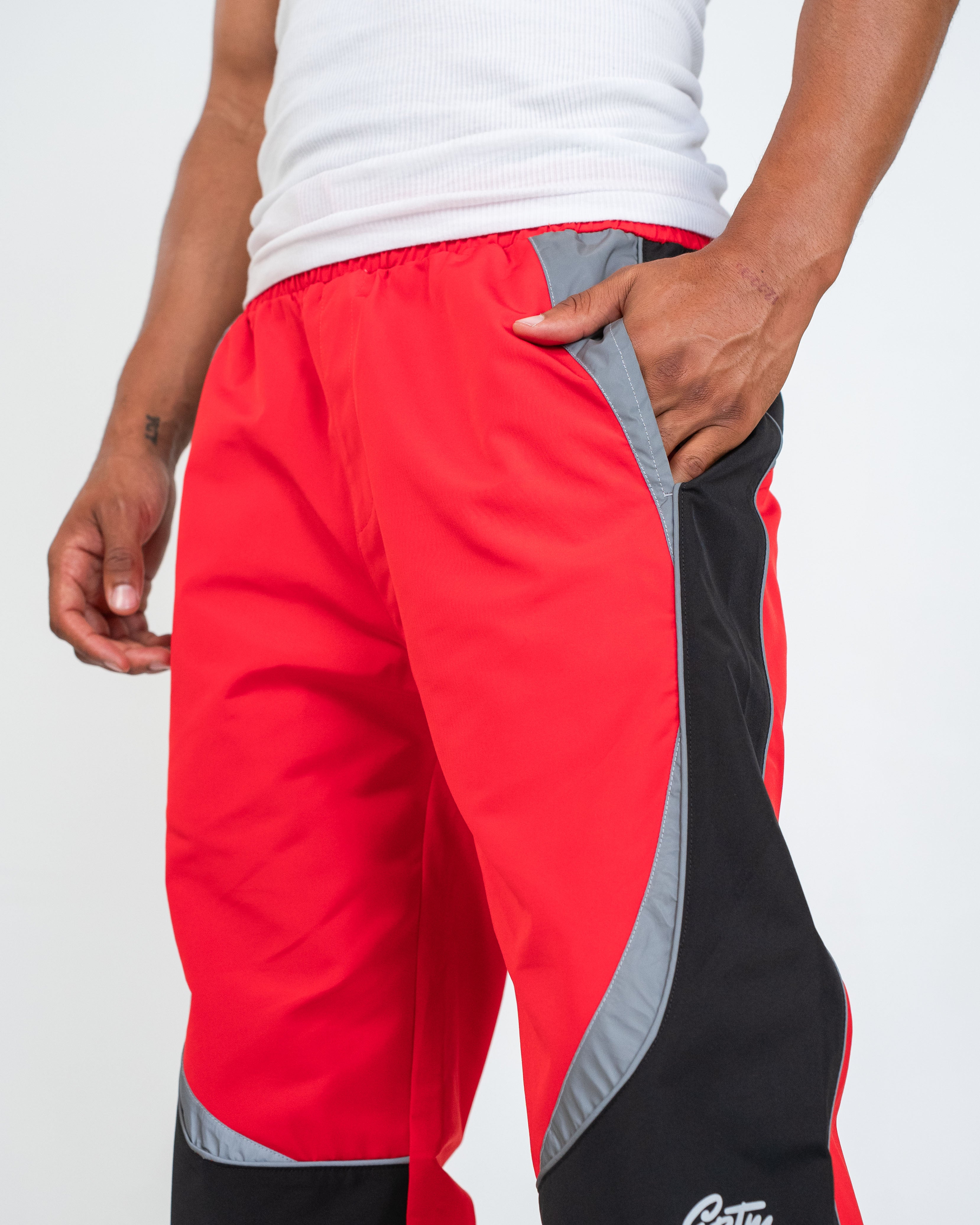 EPTM Grid Pants - Red