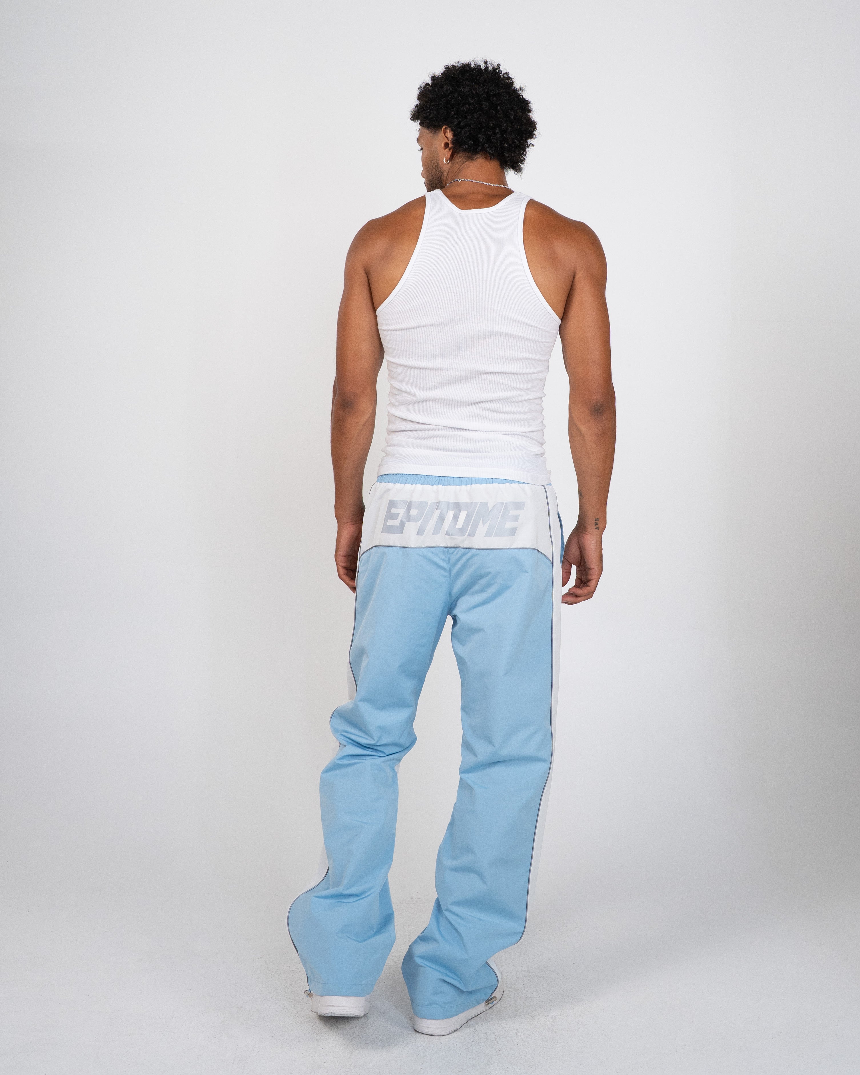 EPTM Grid Pants - Sky Blue