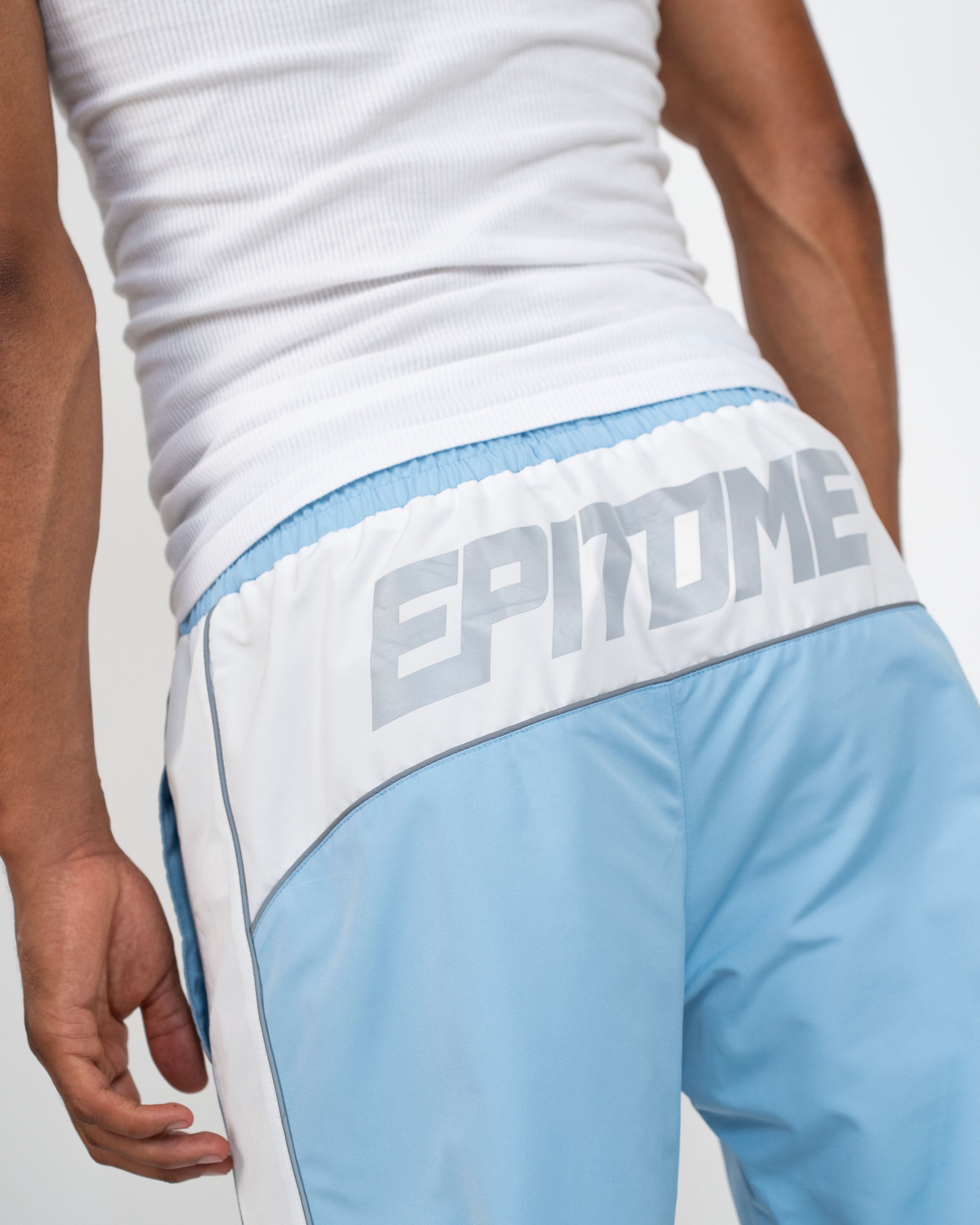 EPTM Grid Pants - Sky Blue
