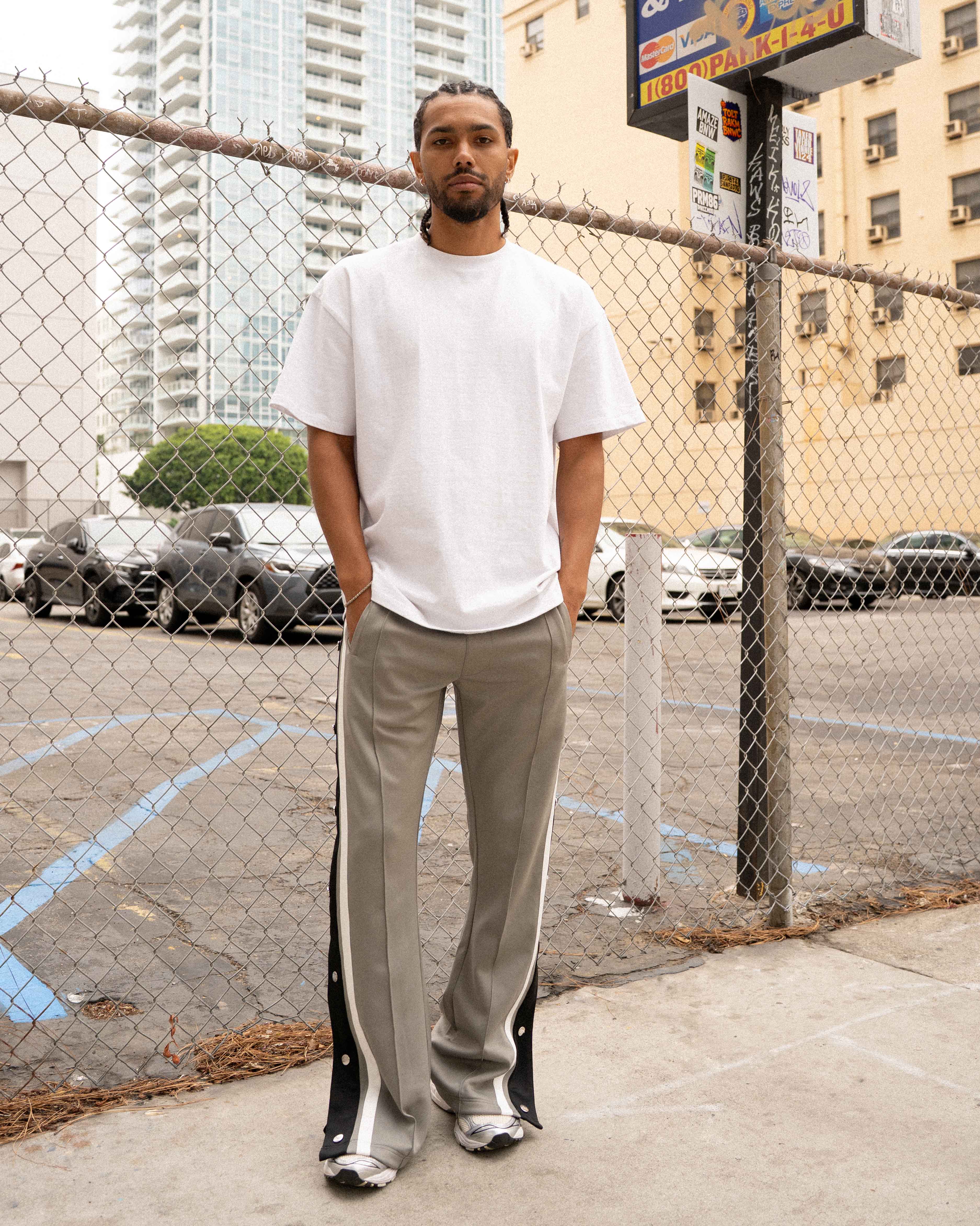 EPTM Gully Track Pants - Grey