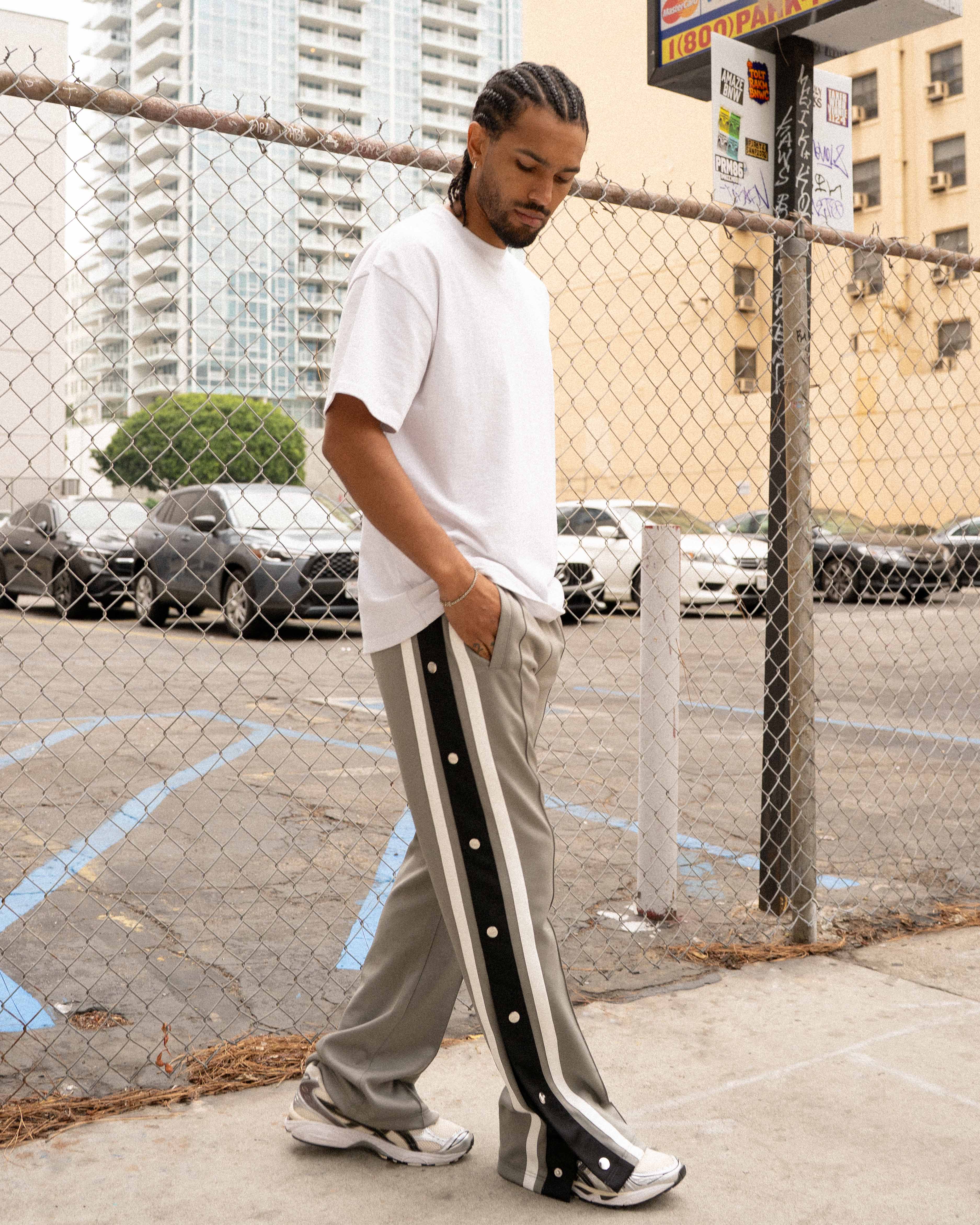 EPTM Gully Track Pants - Grey