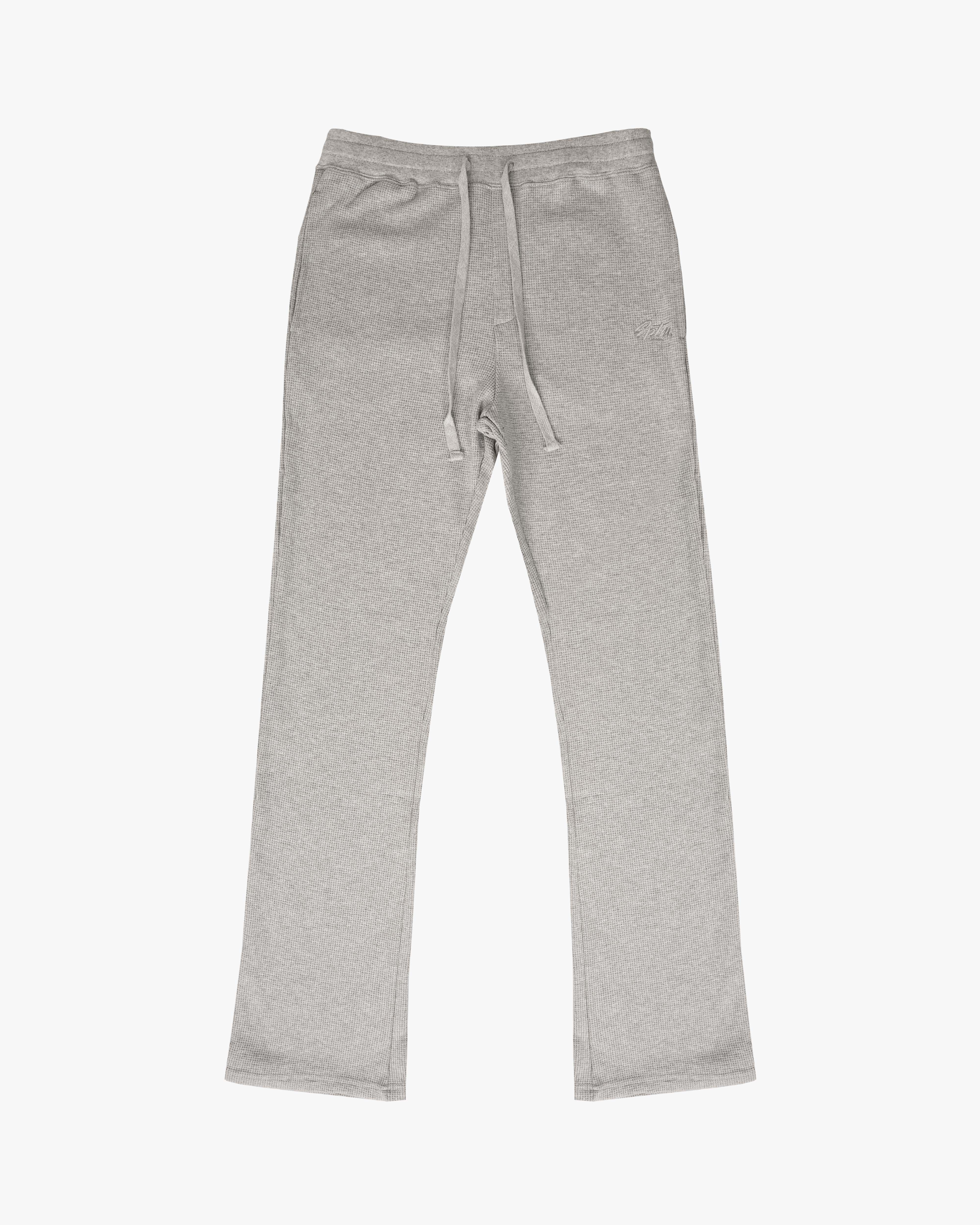 EPTM XLBOYZ THERMAL FLARE PANTS-HEATHER GRAY – EPTM.