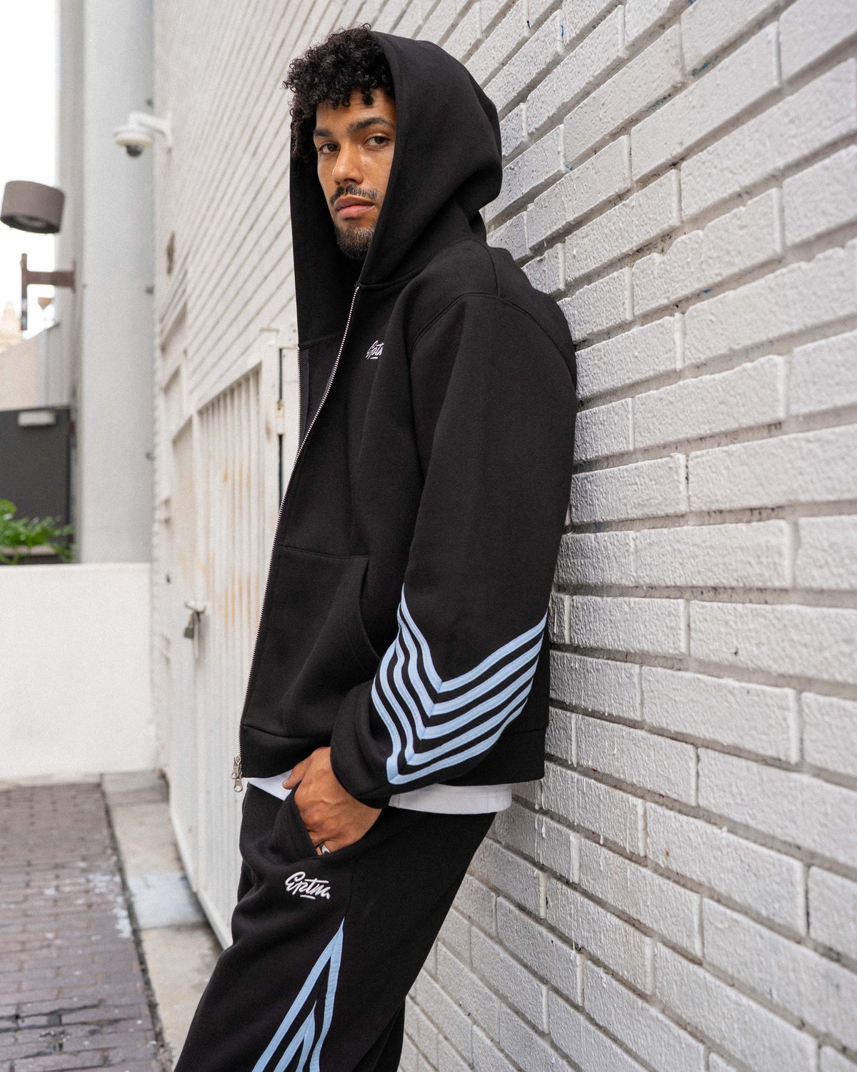 EPTM Highline Zip Up Hoodie - Black
