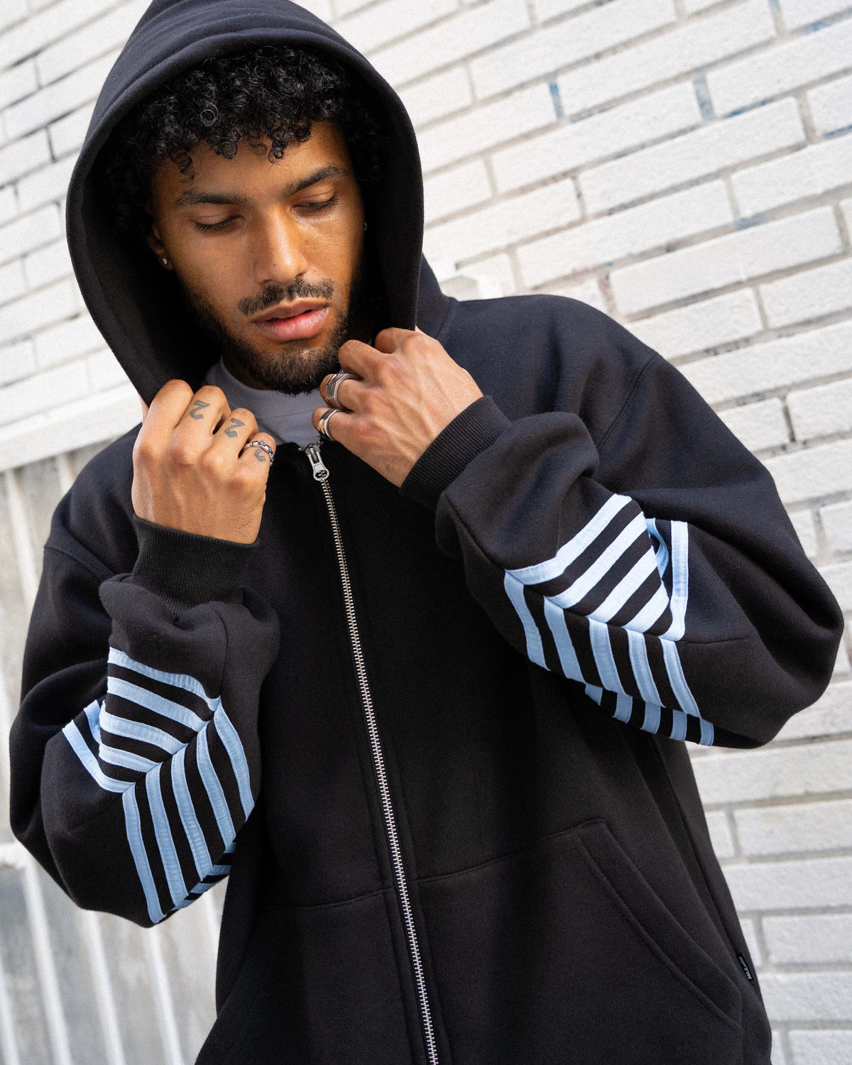 EPTM Highline Zip Up Hoodie - Black